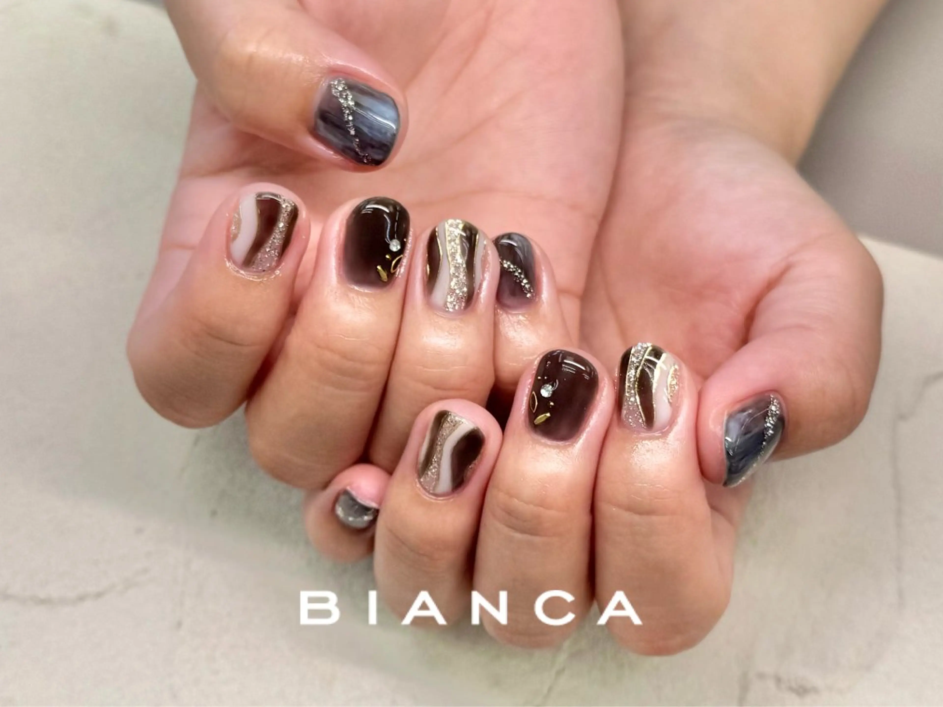 ネイル ビアンカ大宮ネイル 店長 モリサワのネイルデザイン