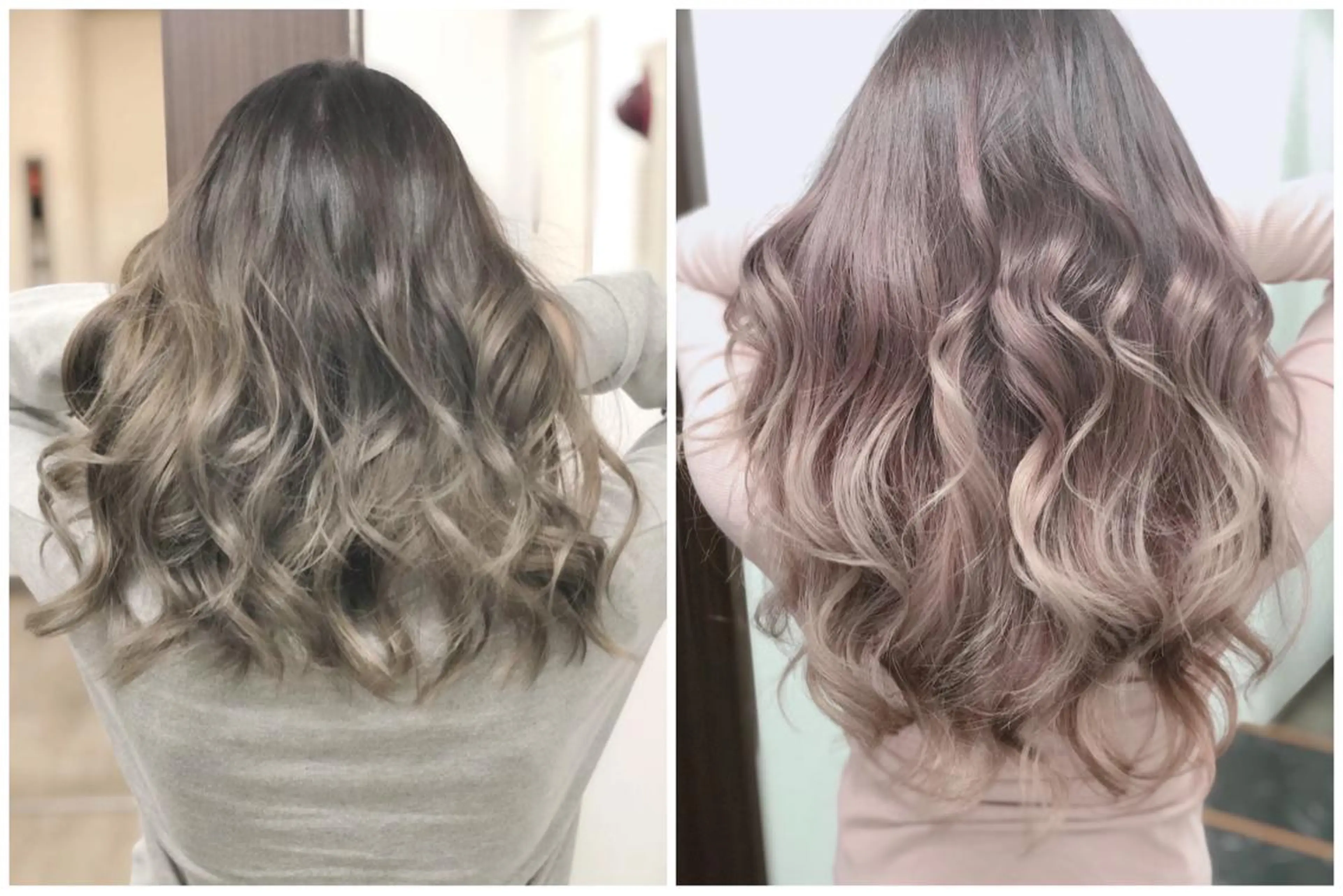 ロング カラー ヤナ マネージャーのヘアスタイル