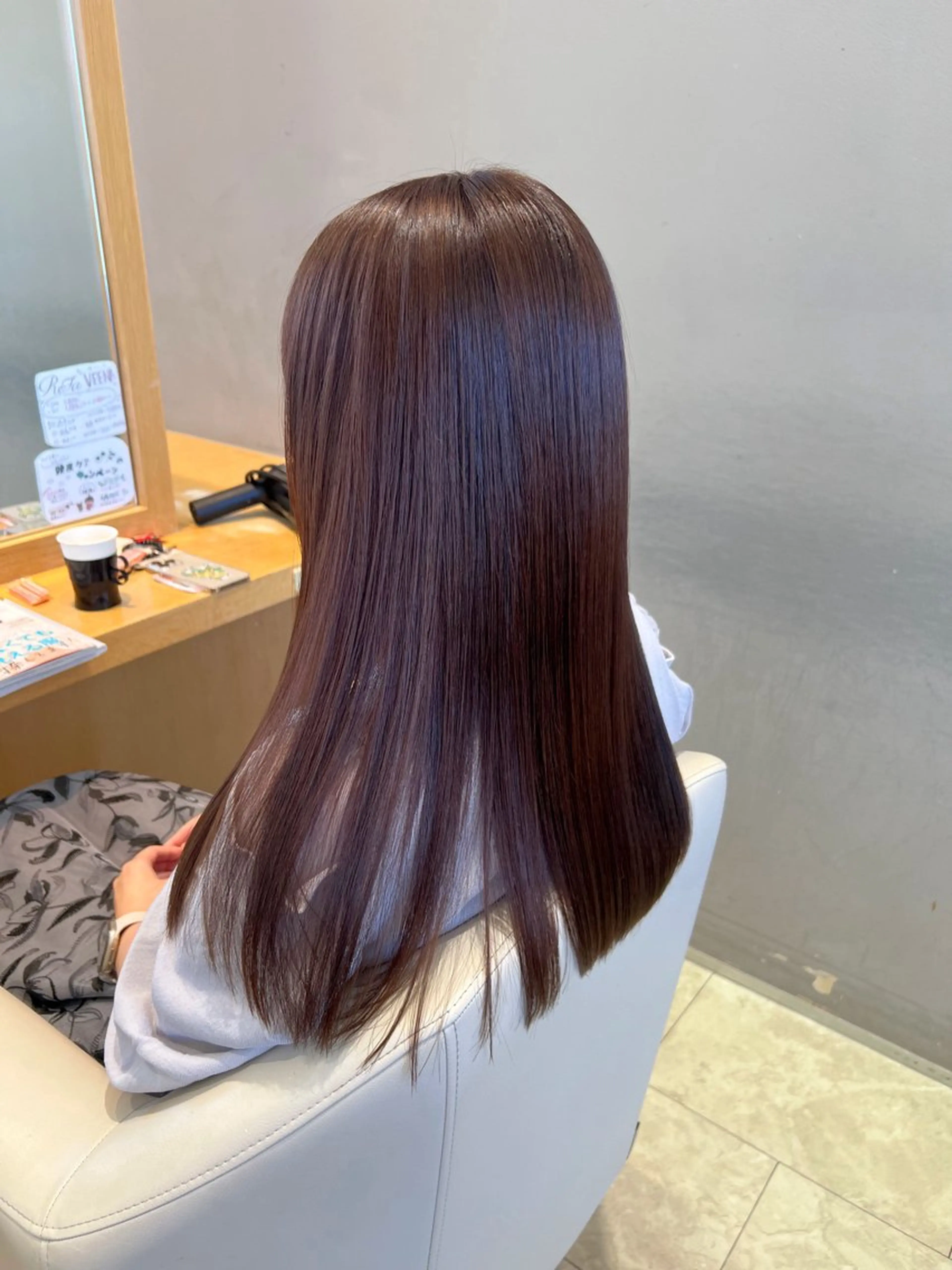 ロング カラー ブラウンカラー 髪質改善 トリートメント トリートメント 秋山 拳真のその他イメージ