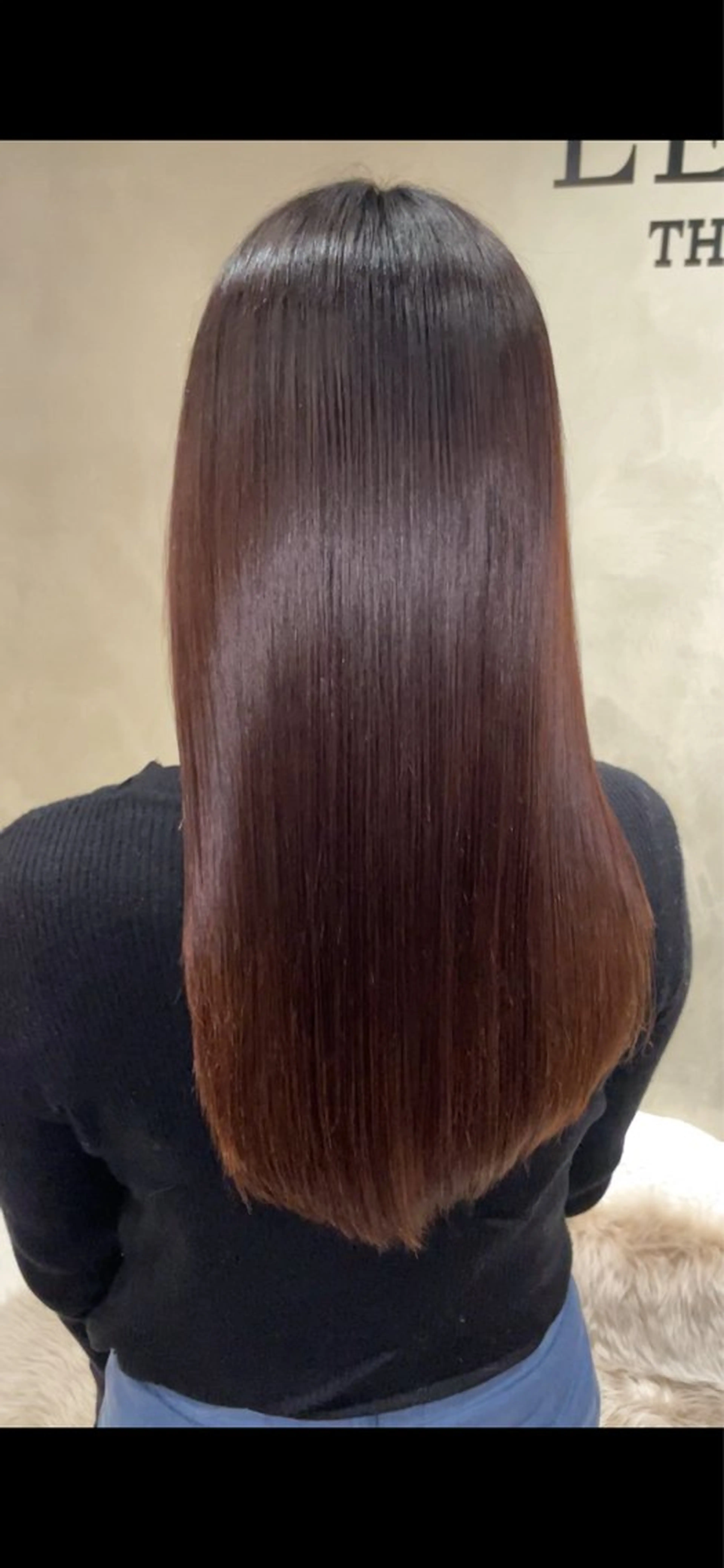 ロング トリートメント L'EANE THE TOKYO所属・透明感カラー/艶髪 田村陽花里のヘアスタイル