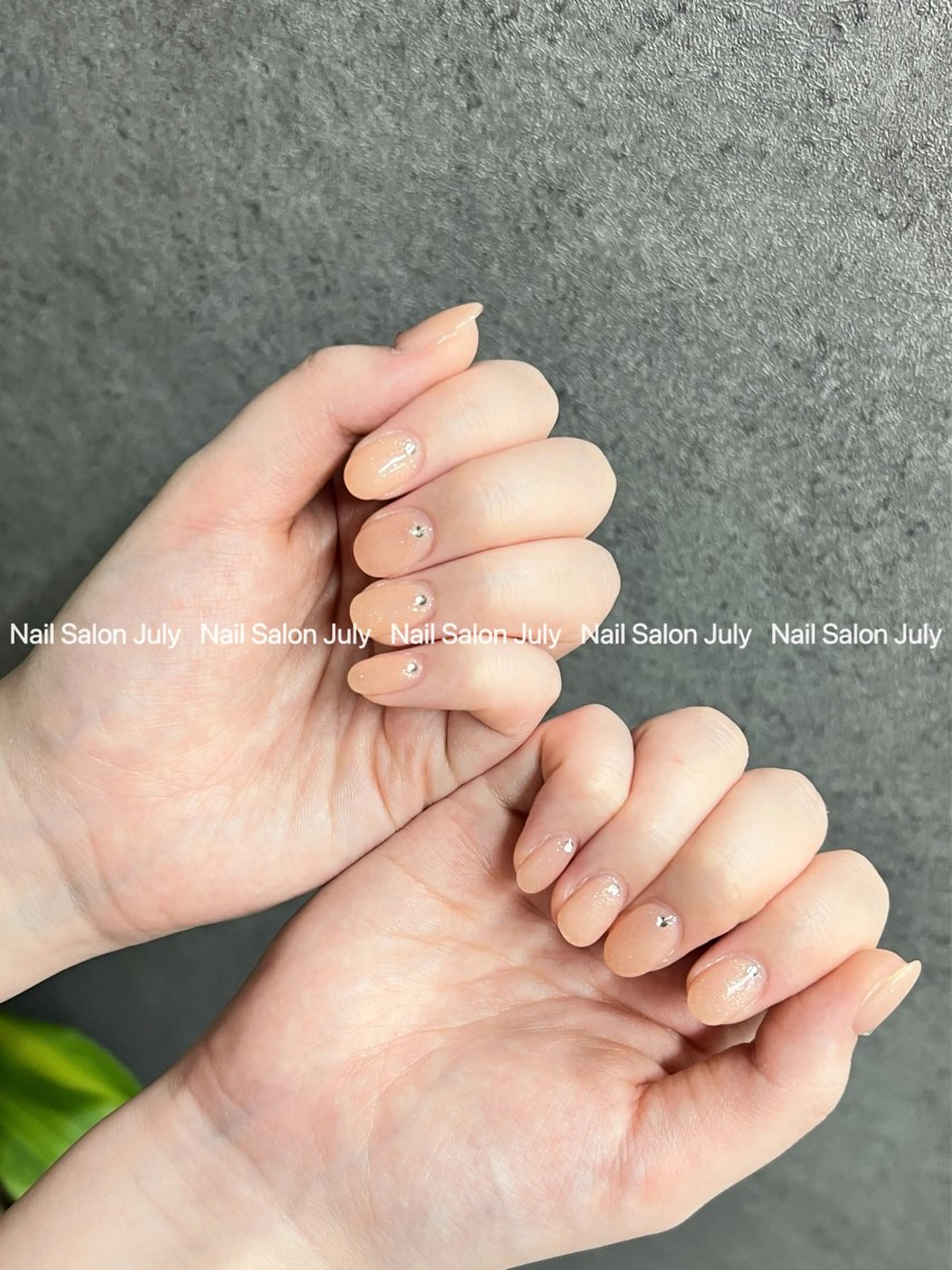 ネイル アートネイル オーロラネイル ジェルネイル ガーリー キラキラネイル ハンドネイル July モモのネイルデザイン