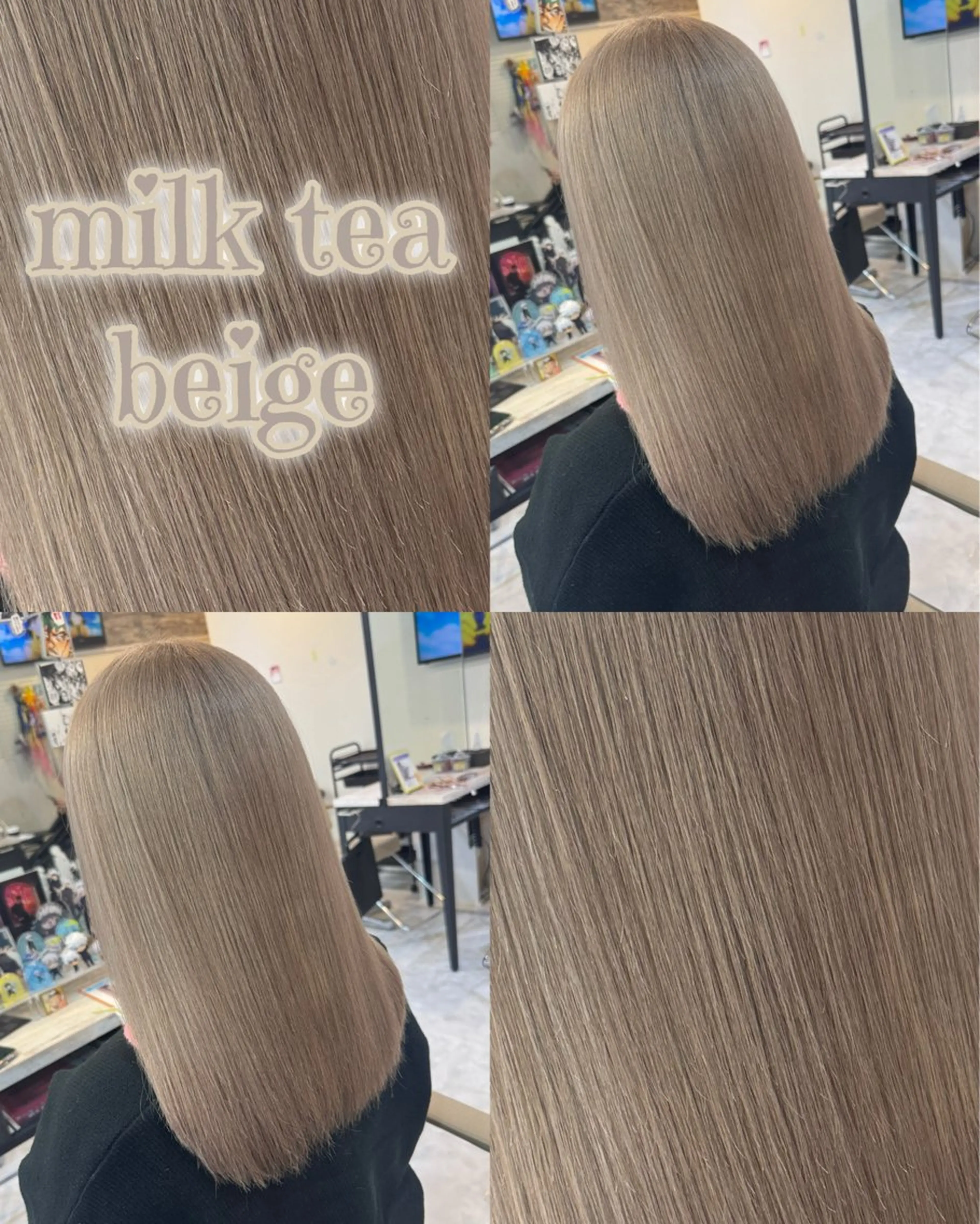 セミロング カラー カット ヘアカラー 派手髪/ハイトーン/ エクステ✨ユウキのヘアスタイル