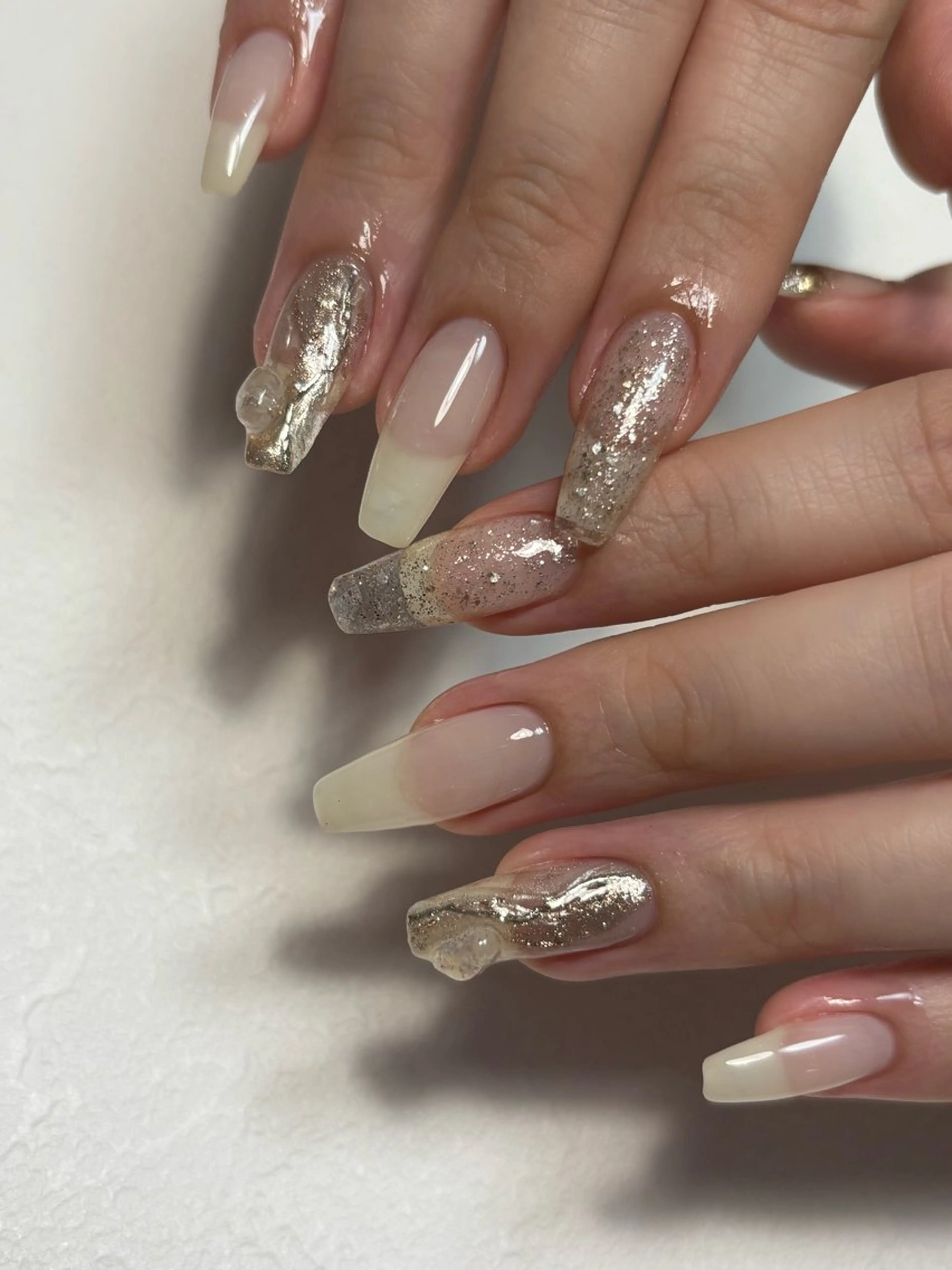 ネイル ハンドネイル Li'a Bloom所属・🦋🤍 madoka🤍のネイルデザイン