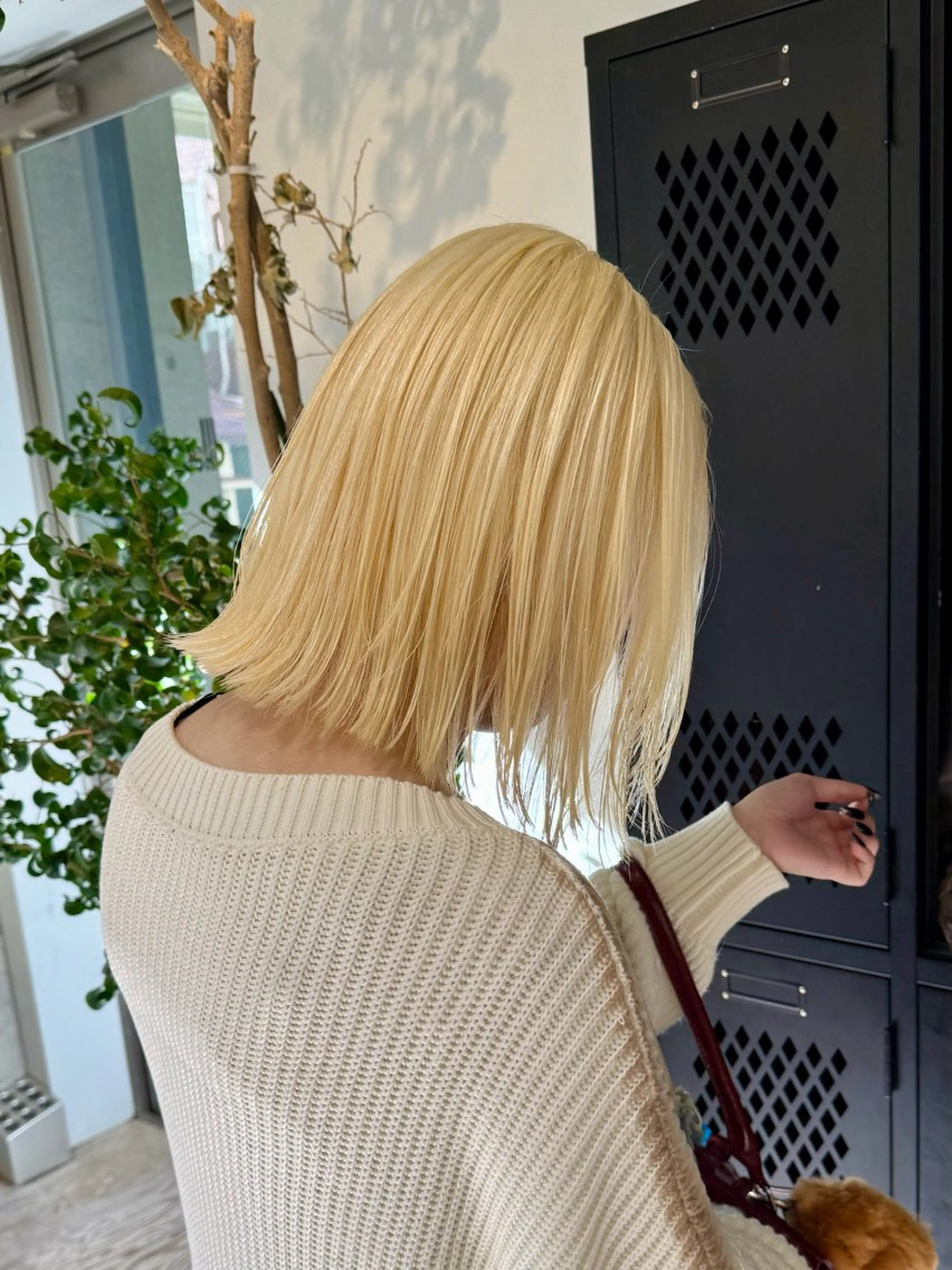 ミディアム カラー カット ヘアカラー トリートメント 色落ち綺麗透明感カラ /ボブ/ナカツヒカルのヘアスタイル