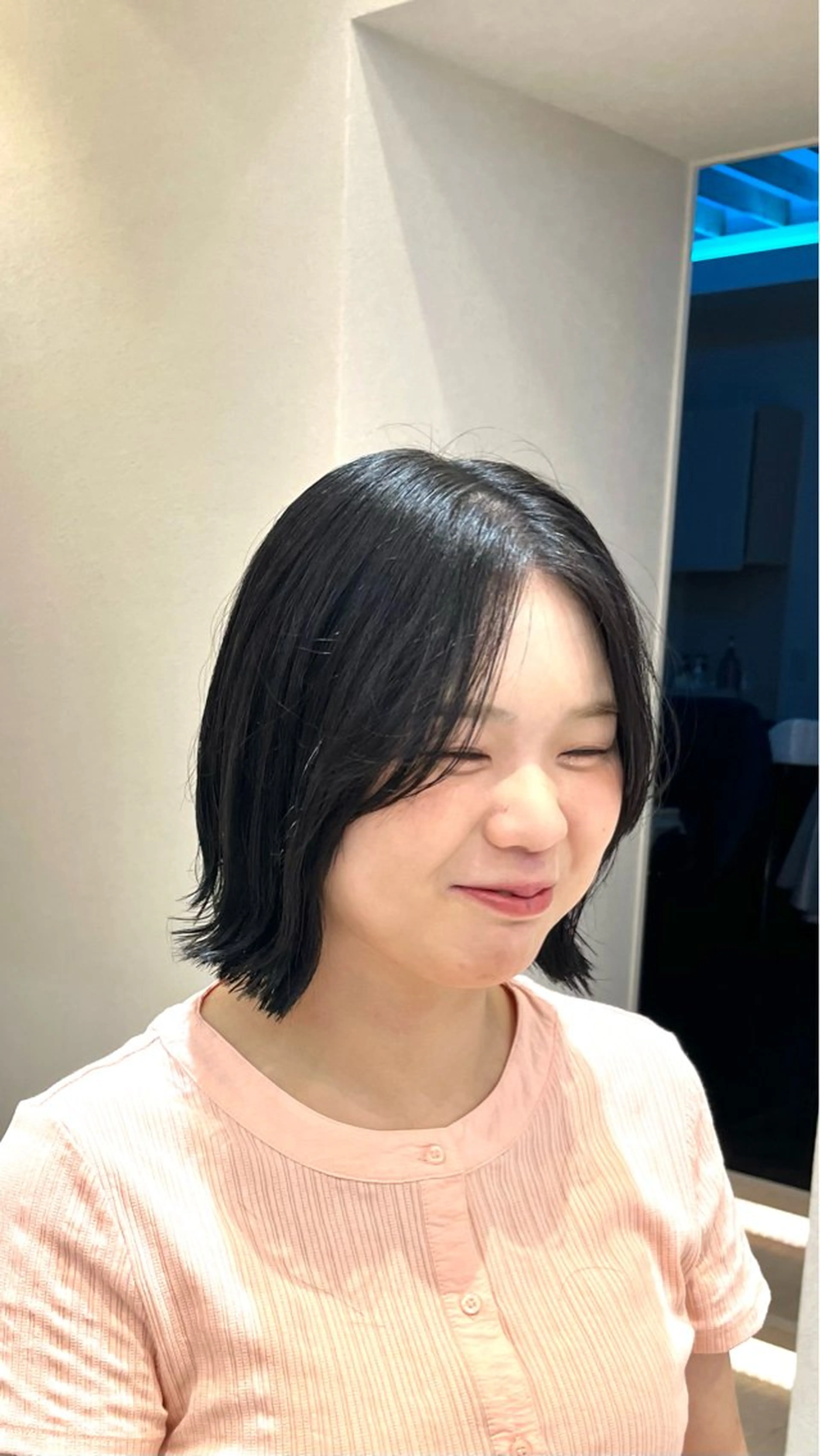 ショート カラー ボブ くびれヘア カット ヘアカラー 【朝ラクくびれボブ】 梅木和也のヘアスタイル