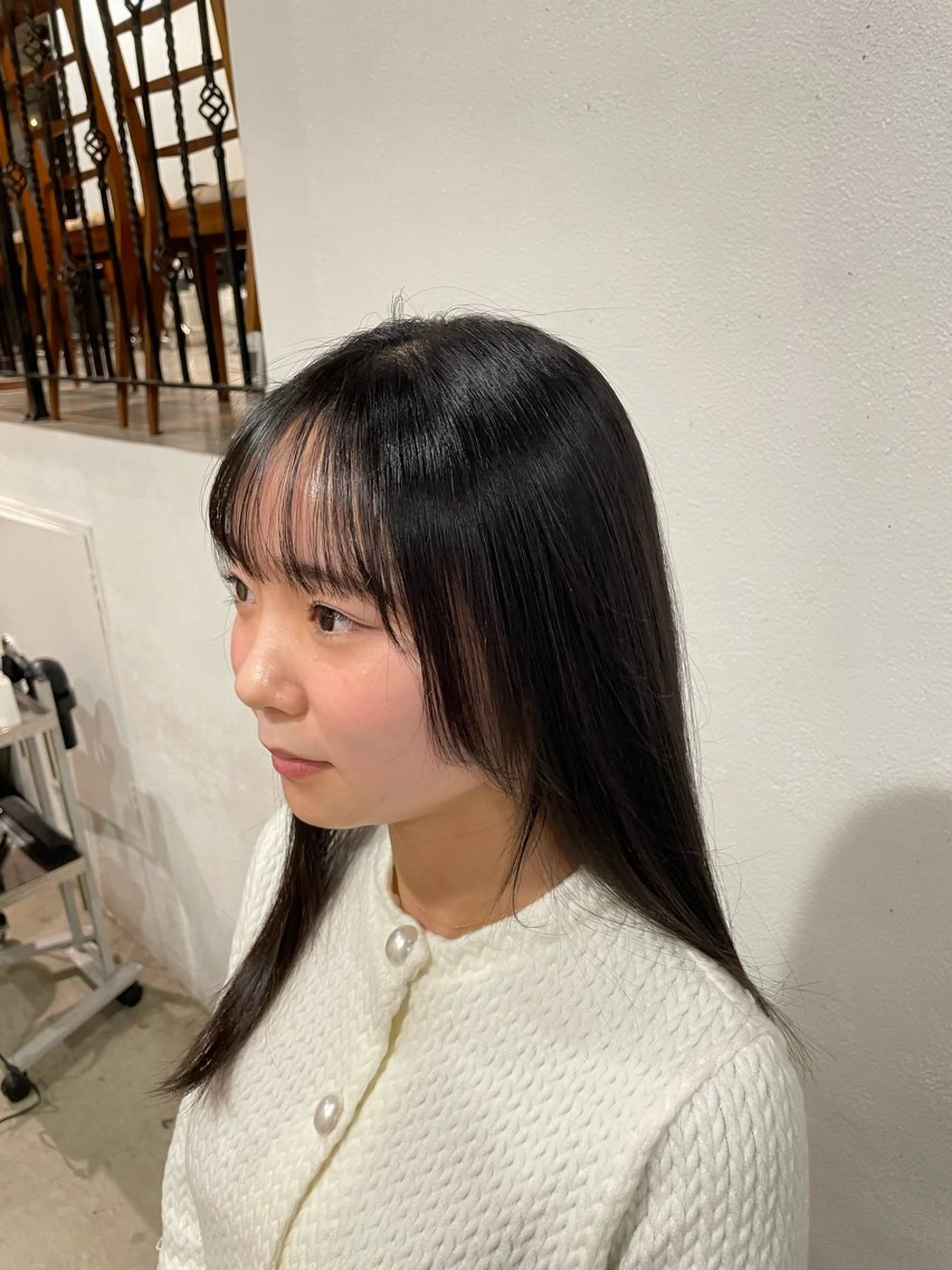 ロング パーマ 髪質改善 縮毛矯正 ストレートパーマ 【お洒落パーマ】 Elme　肥塚康汰郎のヘアスタイル