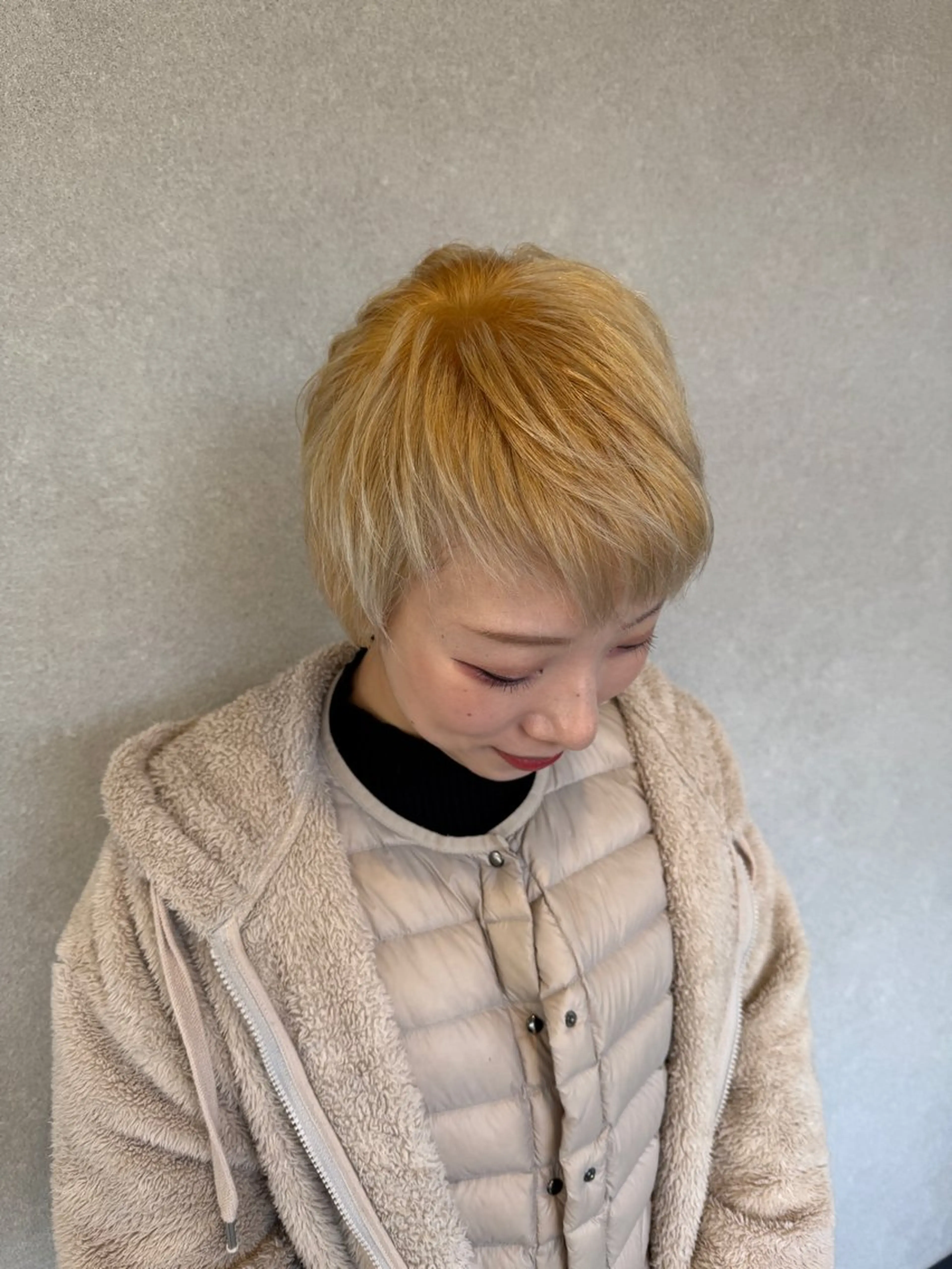 ショート ショートヘア ヘアカラー 髪質改善⚡️カラー 🍀武久 誠🍀のヘアスタイル