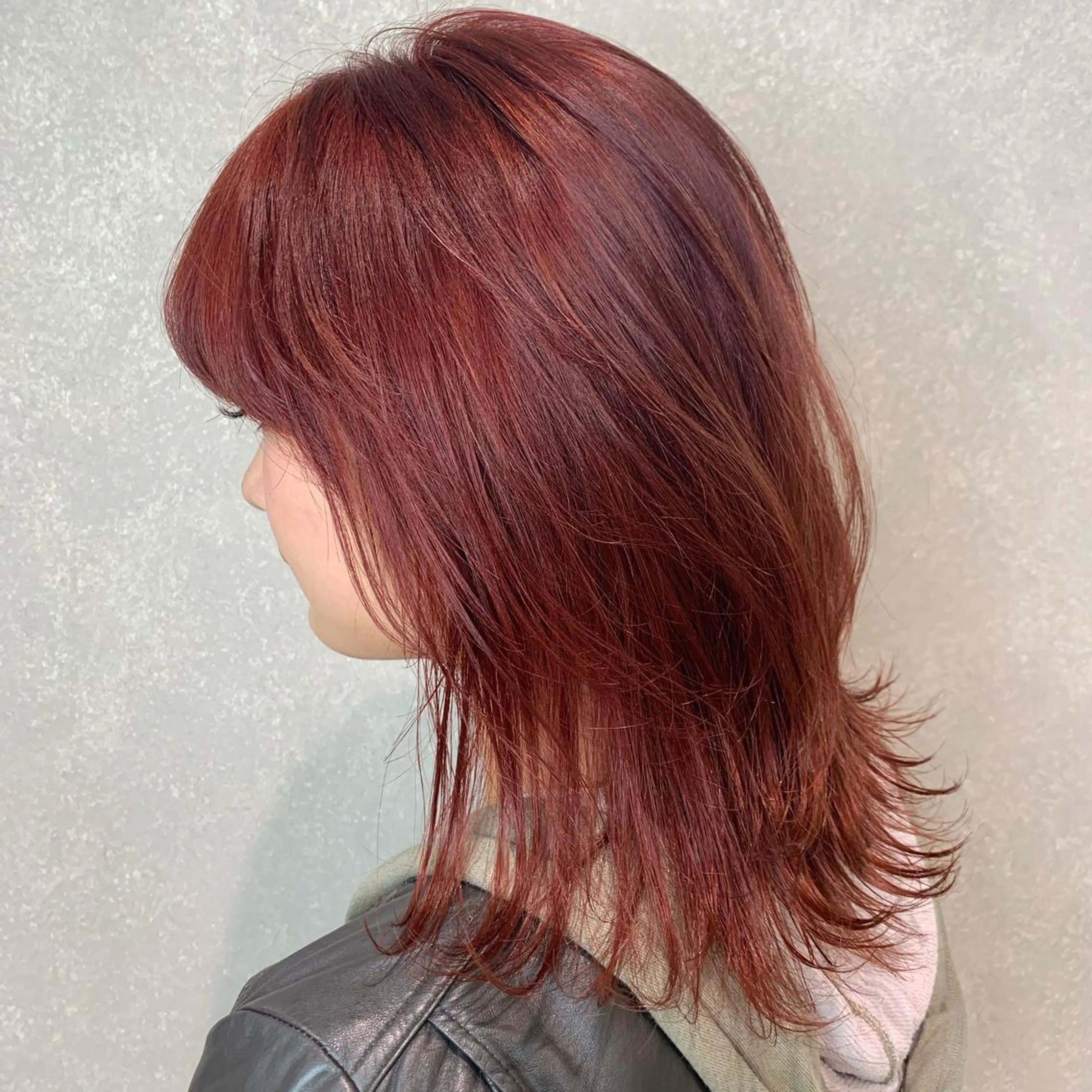 ミディアム カラー ヘアカラー 【淡色color/ nail】maikoのネイルデザイン