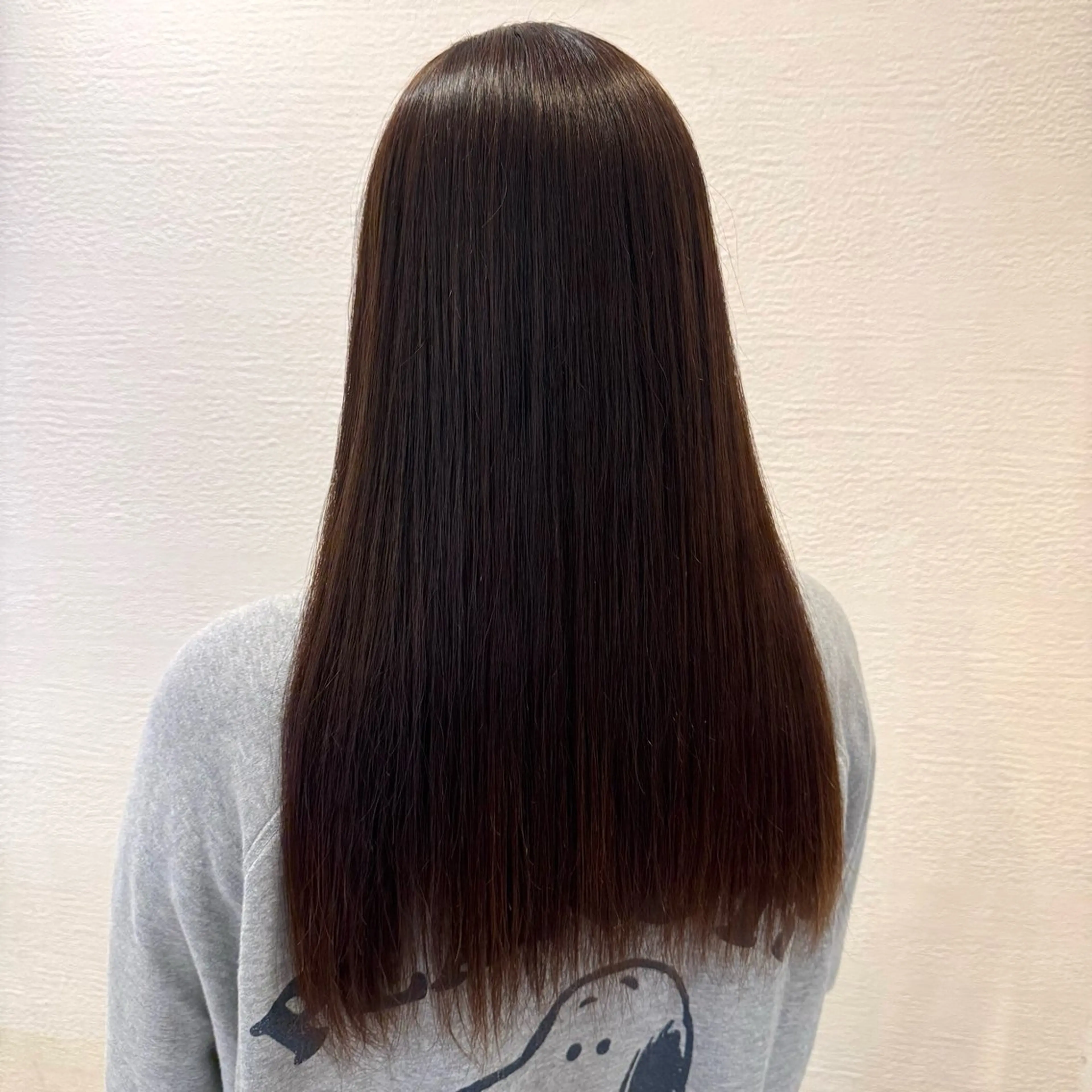 ロング トリートメント 縮毛矯正 トリートメント 関口 優菜のヘアスタイル