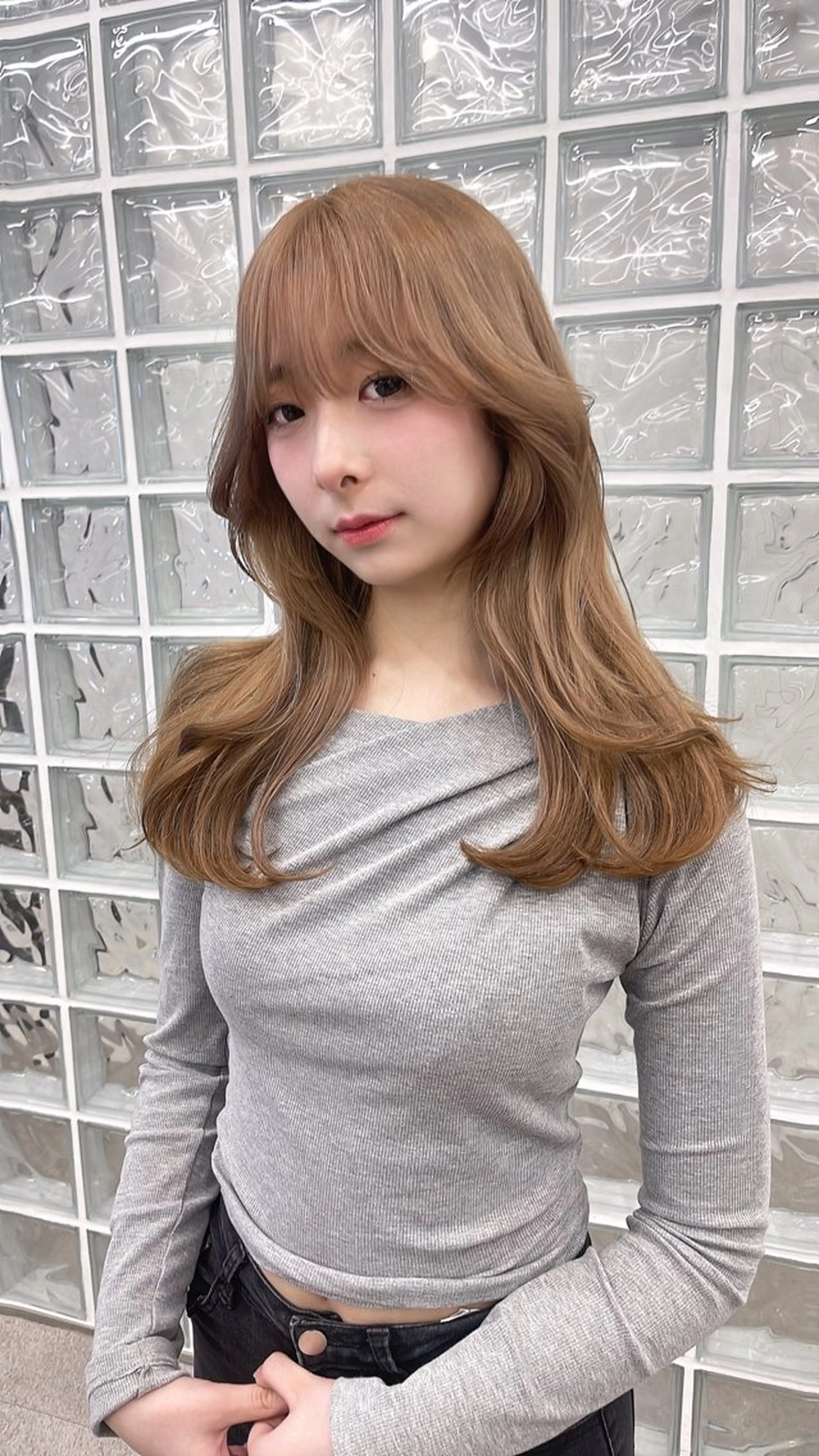 ロング カット 原宿ブリーチカラー /三藤みさきのヘアスタイル