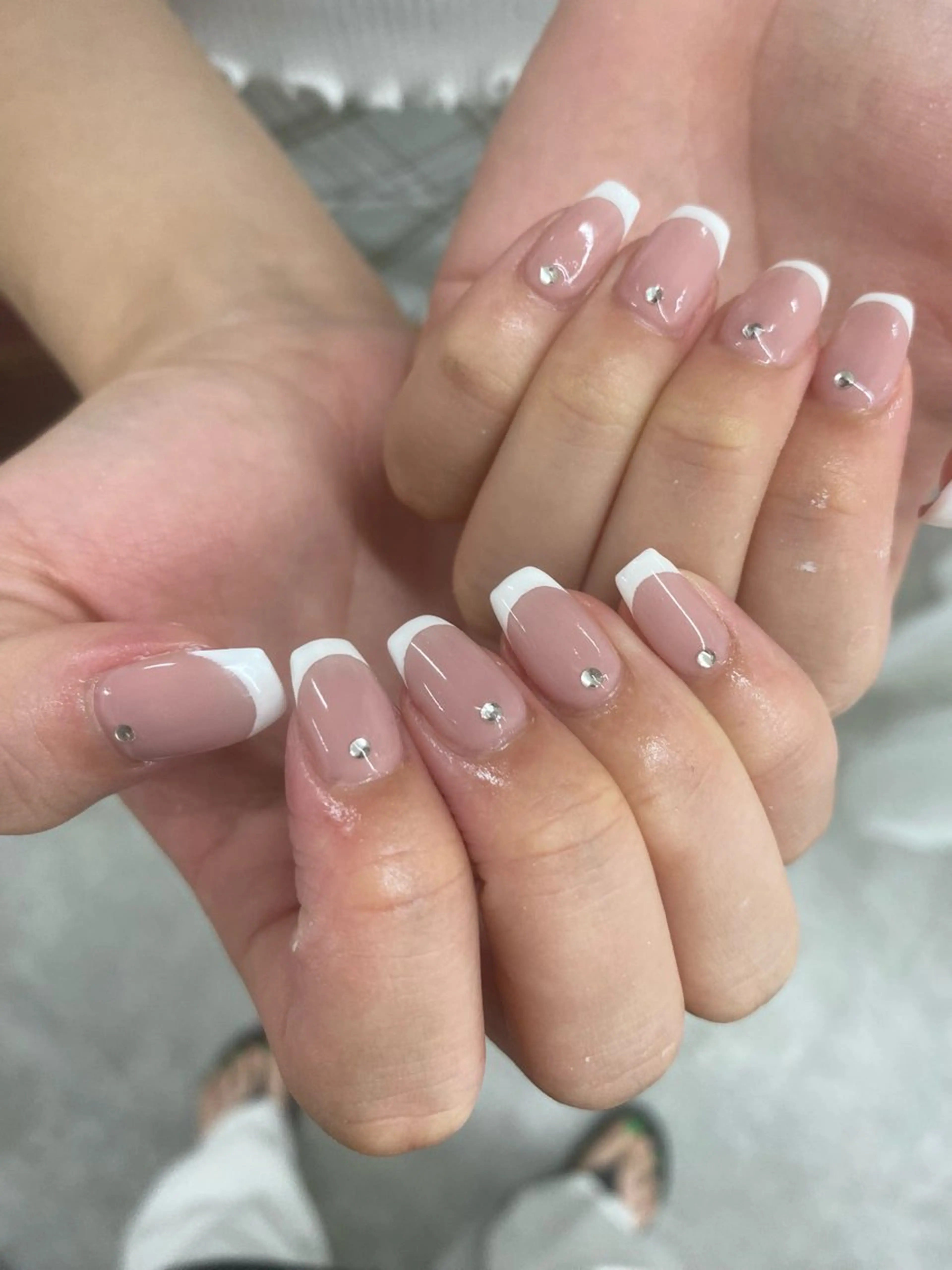 ネイル フレンチネイル シェアサロンルレイル所属・REINA ルレイル心斎橋のネイルデザイン