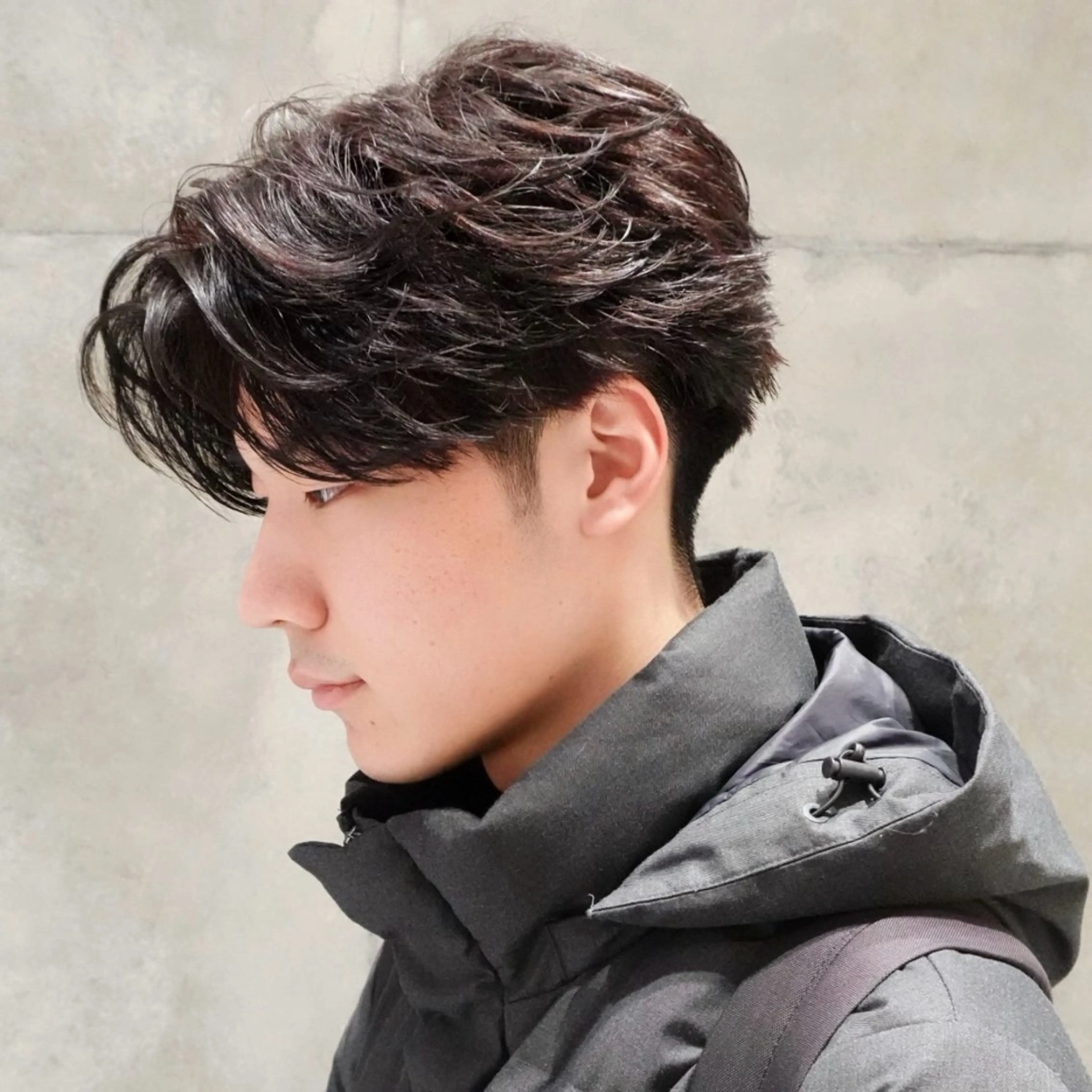 パーマ メンズ メンズパーマ カット パーマ 渋谷メンズ特化 佐橋世奈のヘアスタイル