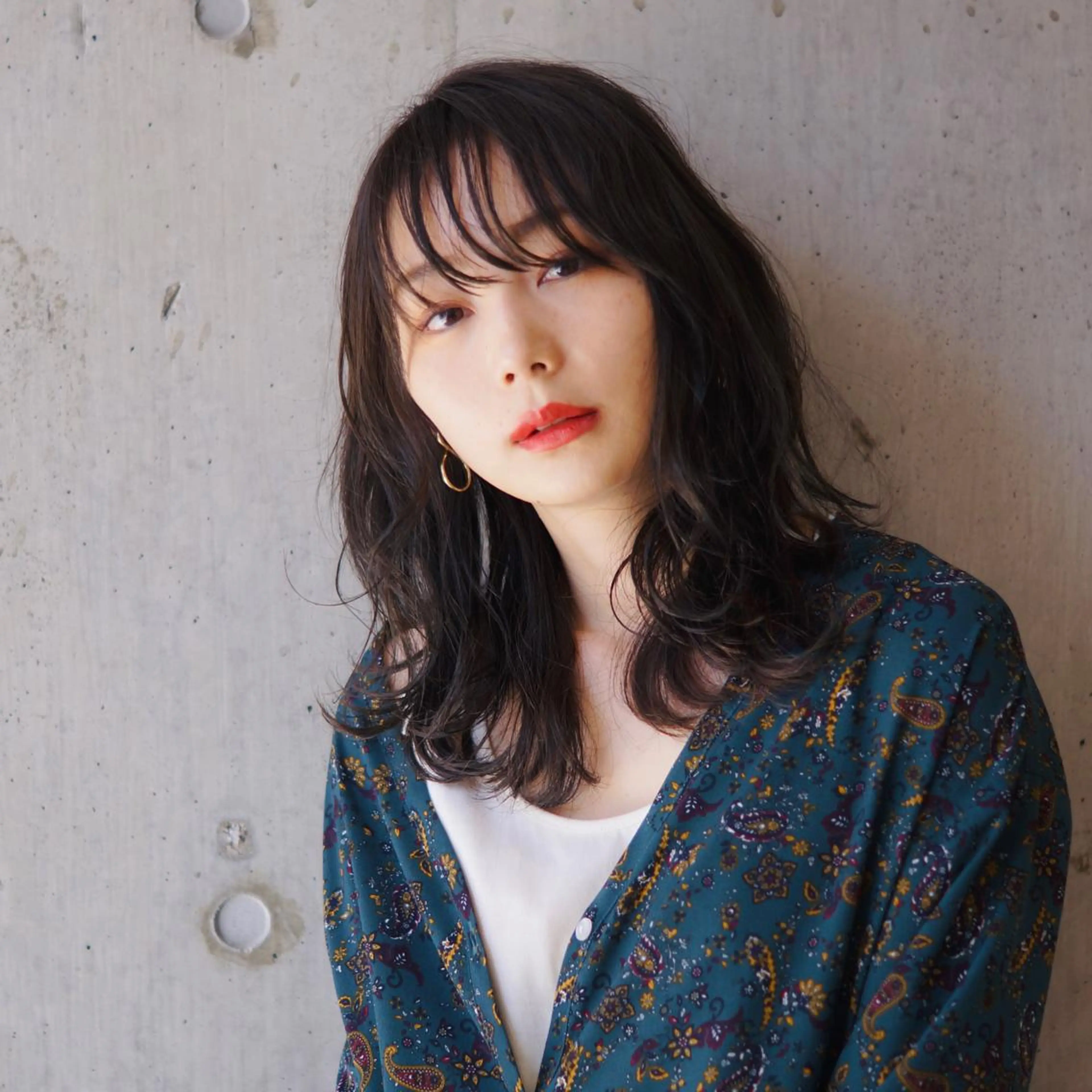 パーマ ボブ 髪質改善 縮毛矯正 デジタルパーマ ニュアンスパーマ hoNua. 栄/透明感カラーのヘアスタイル