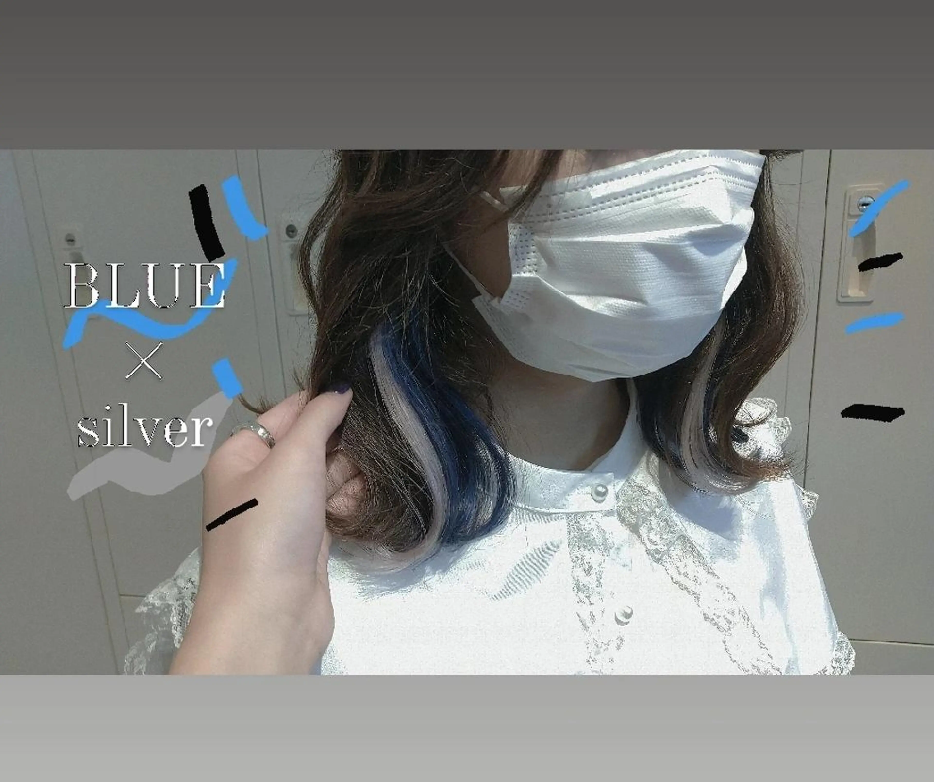 ミディアム 渡辺 ののはのヘアスタイル