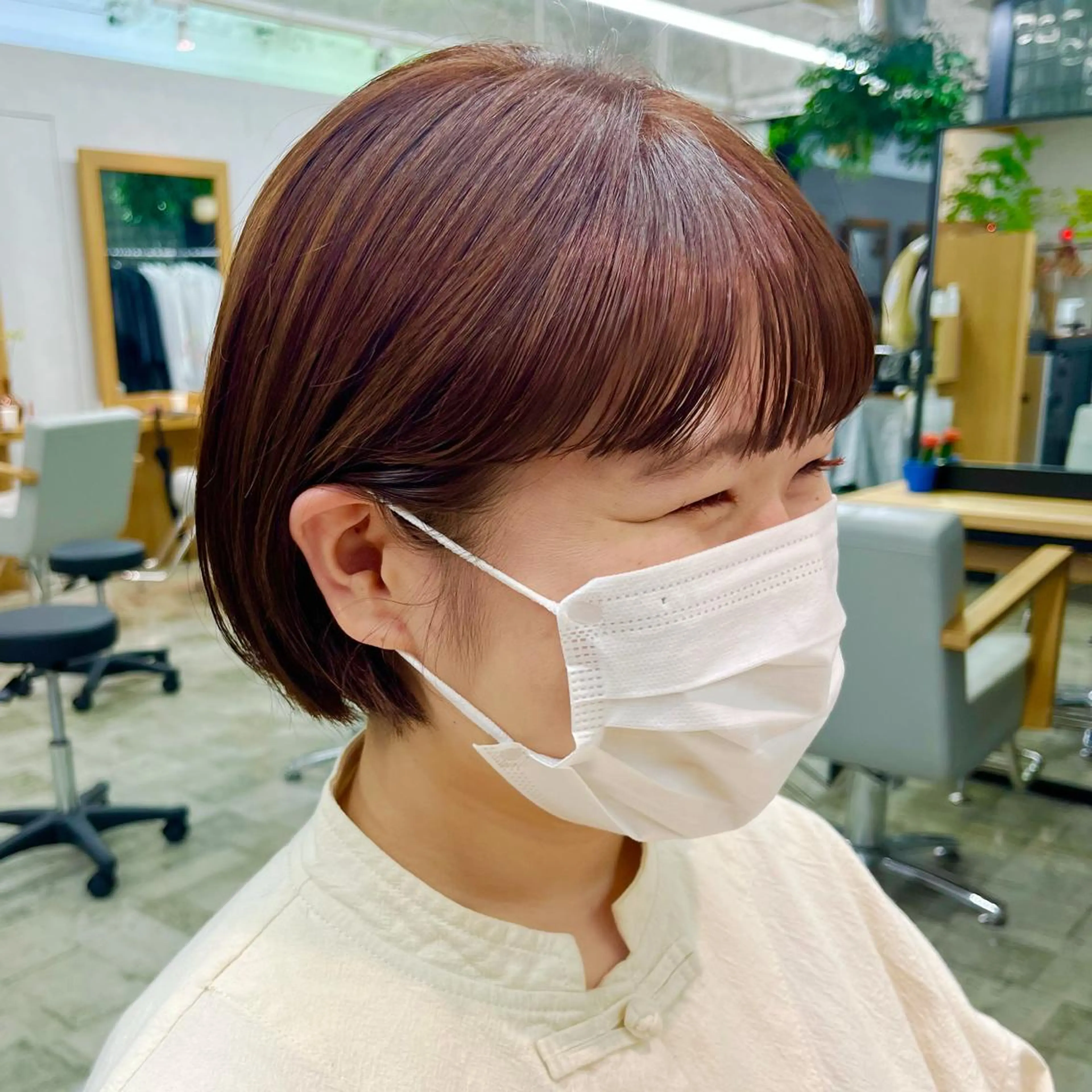 ミディアム 🫧レイヤー/暖色 /ベージュMAI🫧のヘアスタイル