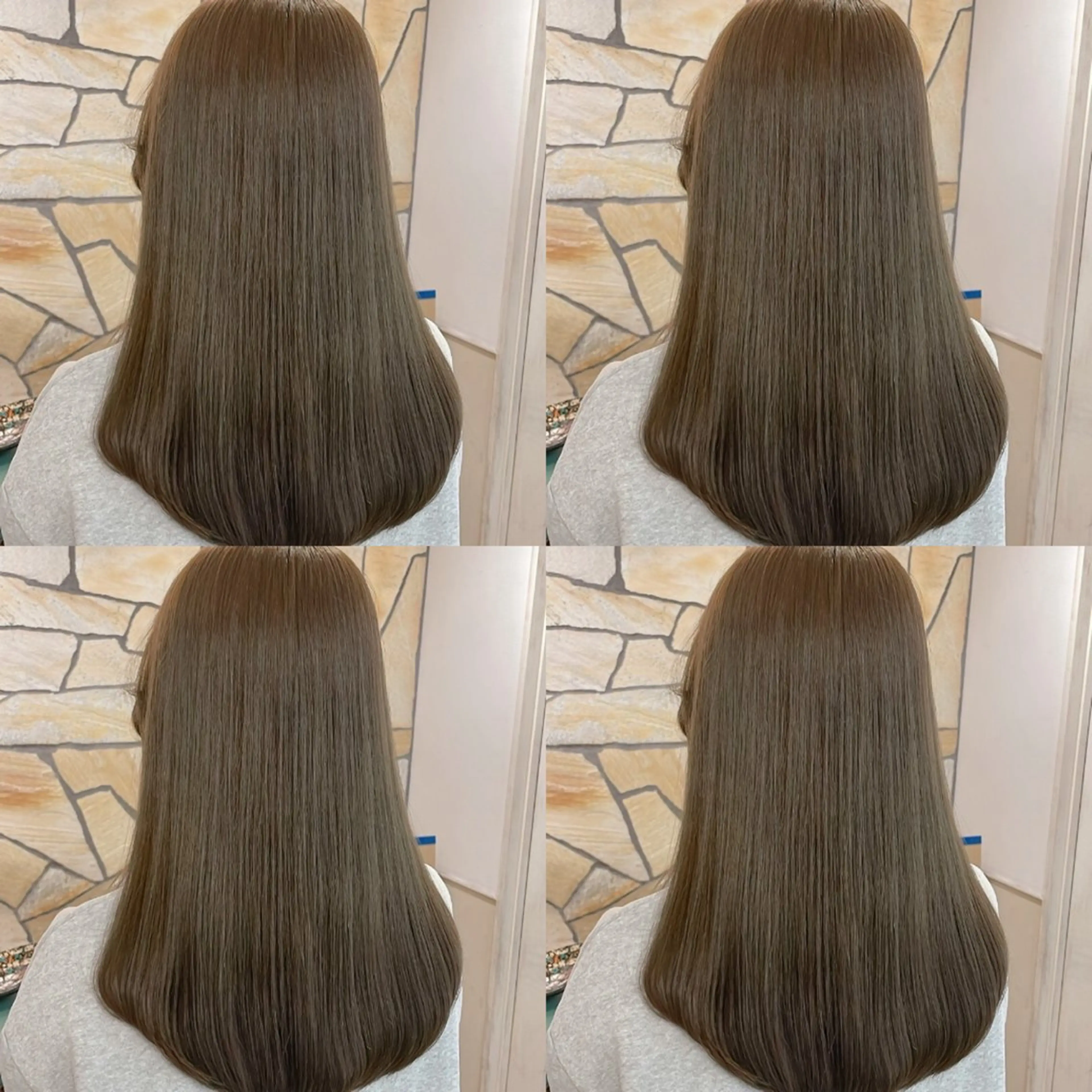 💎ロング料金なし💎ケアカラー➕Aujua2stepトリートメント➕超音波アイロン¥9700《艶髪・韓国ヘア・新宿》の写真