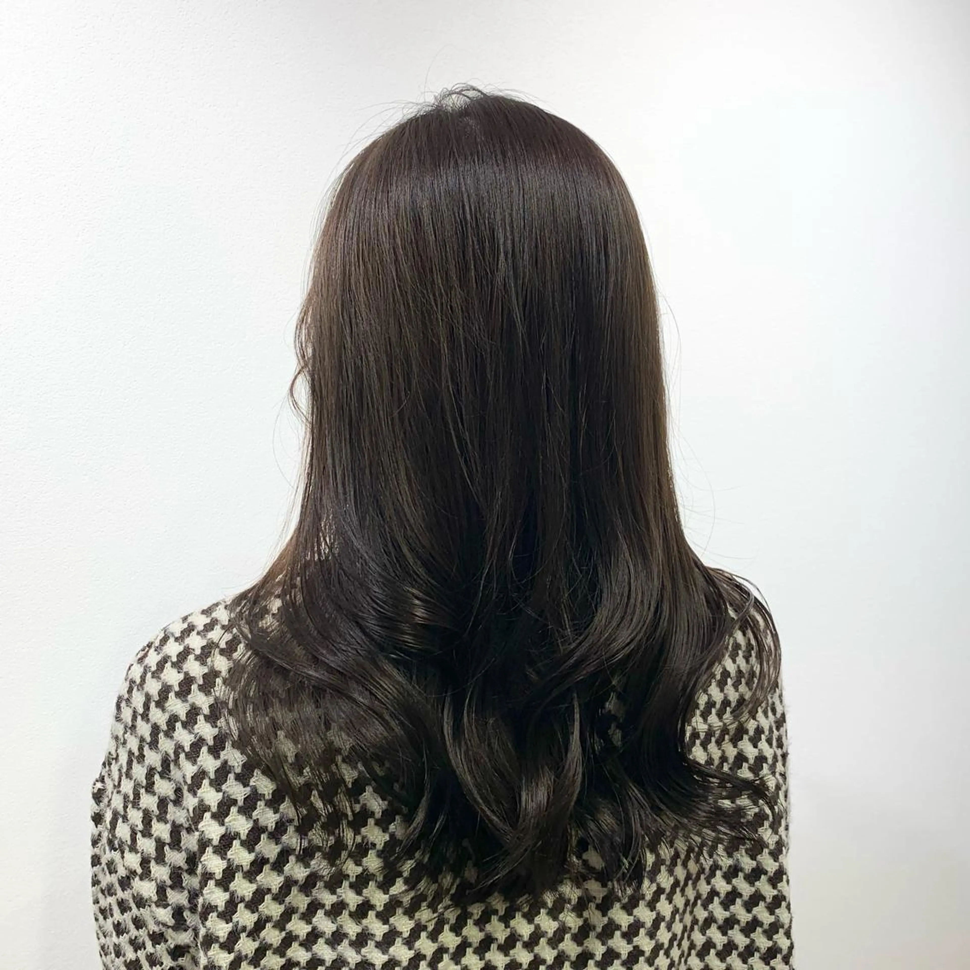 ロング カラー ヘアアレンジ キヨミ 韓国レイヤーカットのヘアスタイル