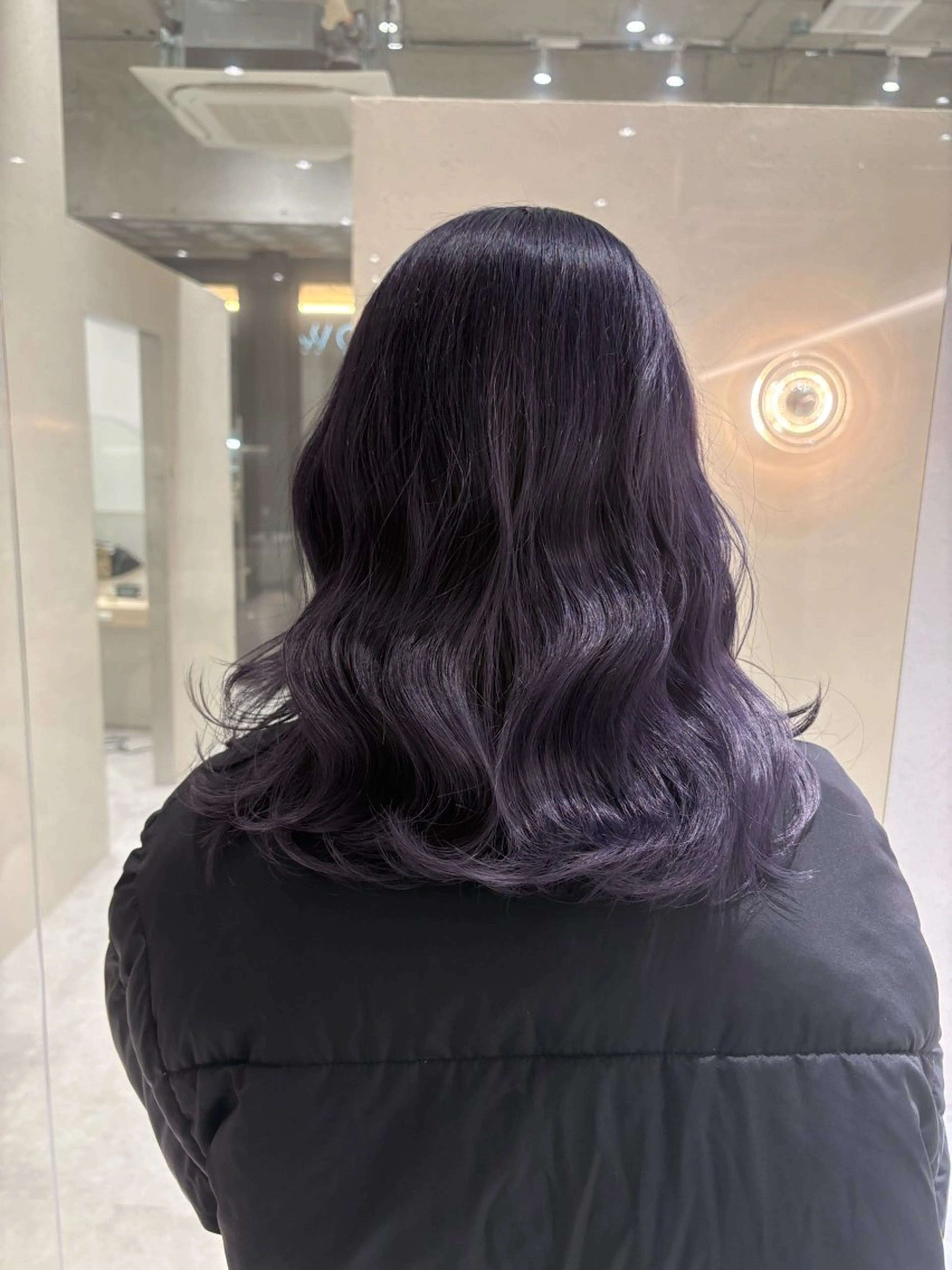 ミディアム カラー カット ヘアカラー トリートメント 吉武 茂暉のヘアスタイル