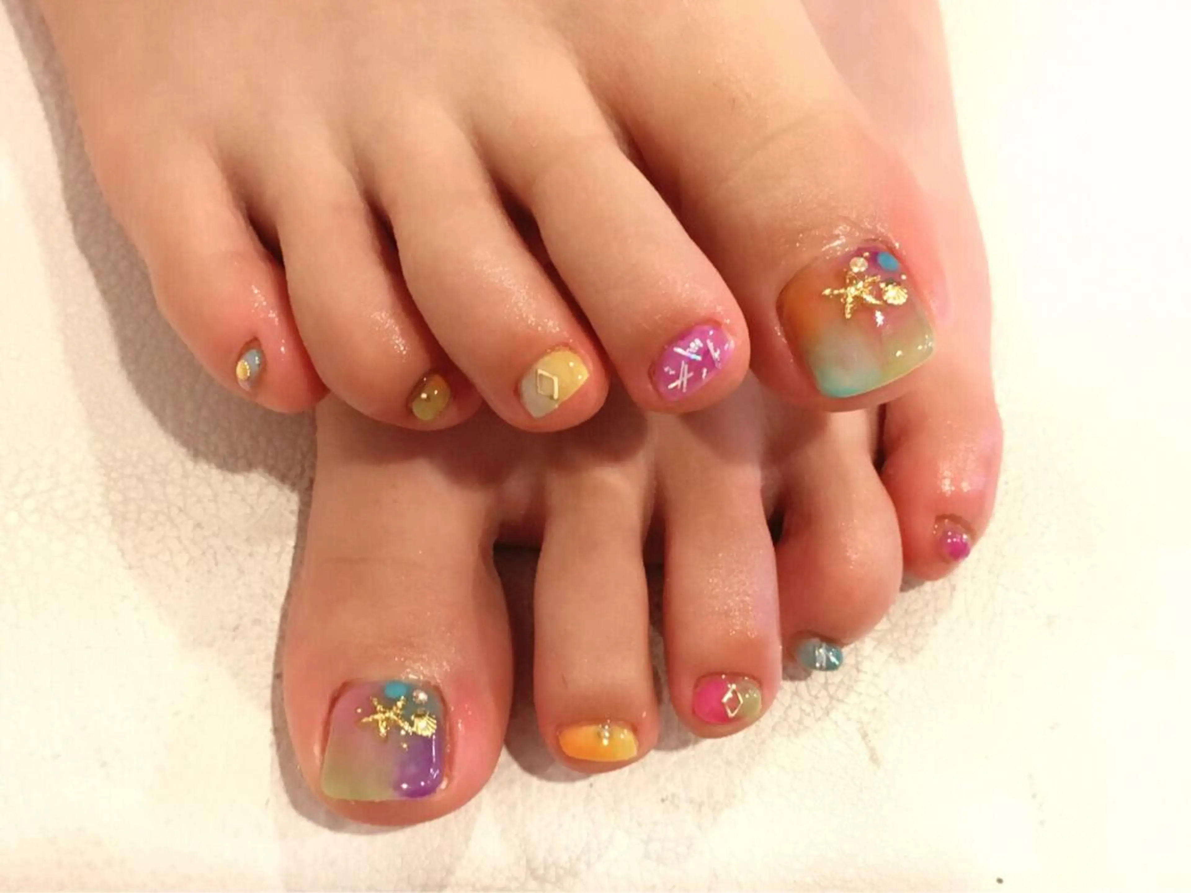 ネイル アートネイル にしぐち はるかのネイルデザイン