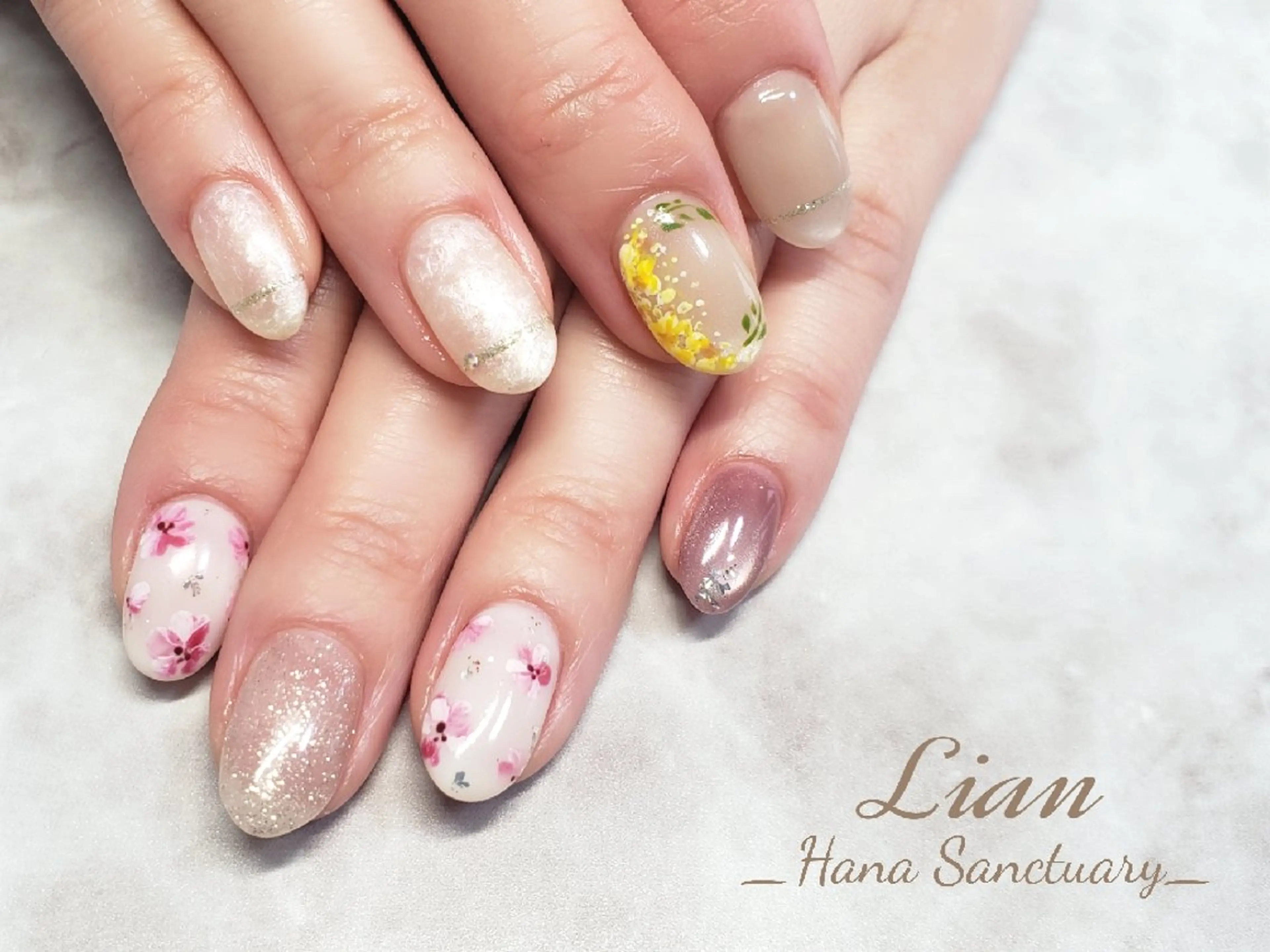 ネイル Nail Salon Lian所属・Lian_ hanaのネイルデザイン