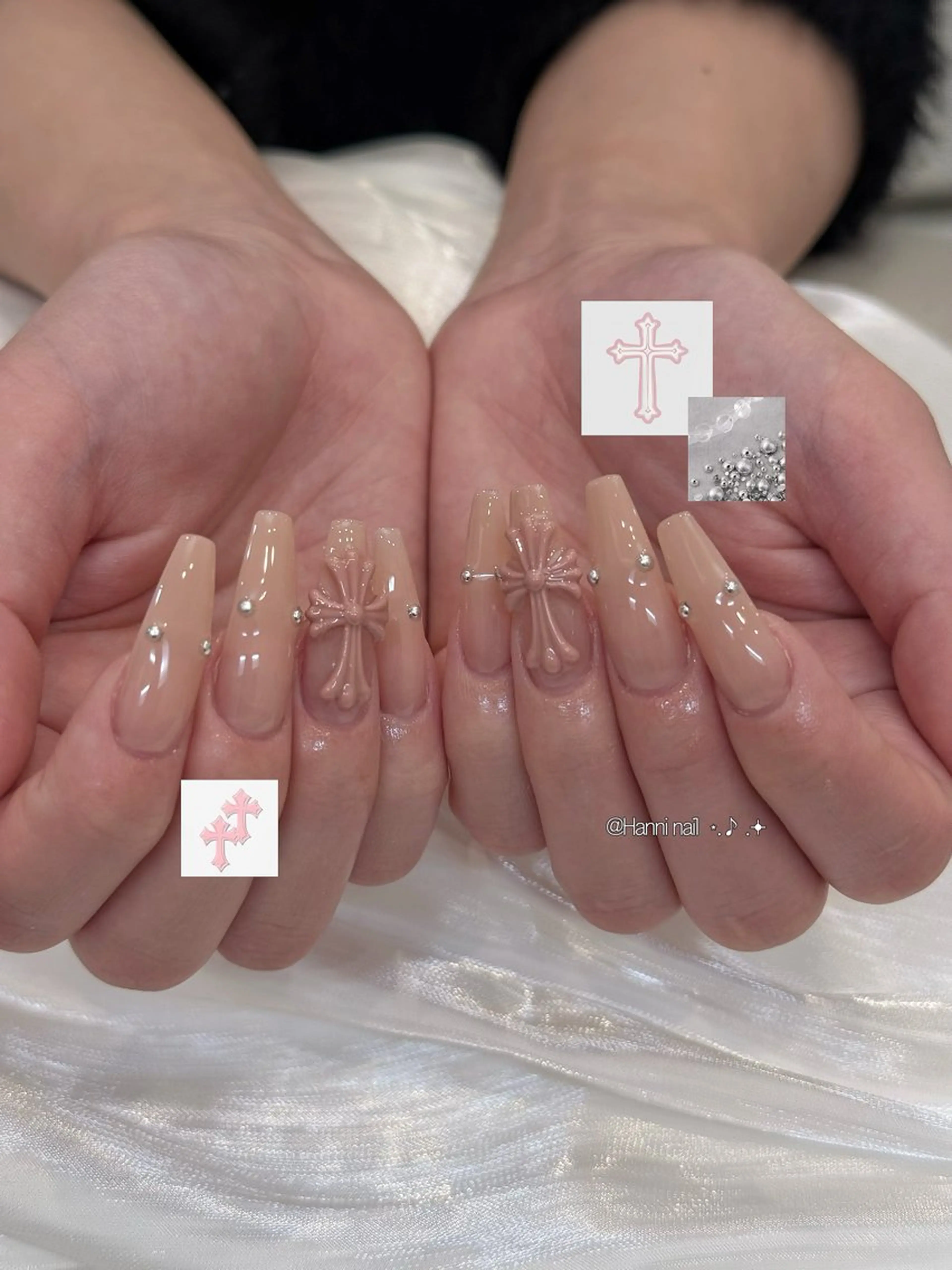 ネイル アートネイル フレンチネイル ジェルネイル 韓国ネイル マグネットネイル ハンドネイル Hanni Nail Salon所属・Hanni ハンのネイルデザイン