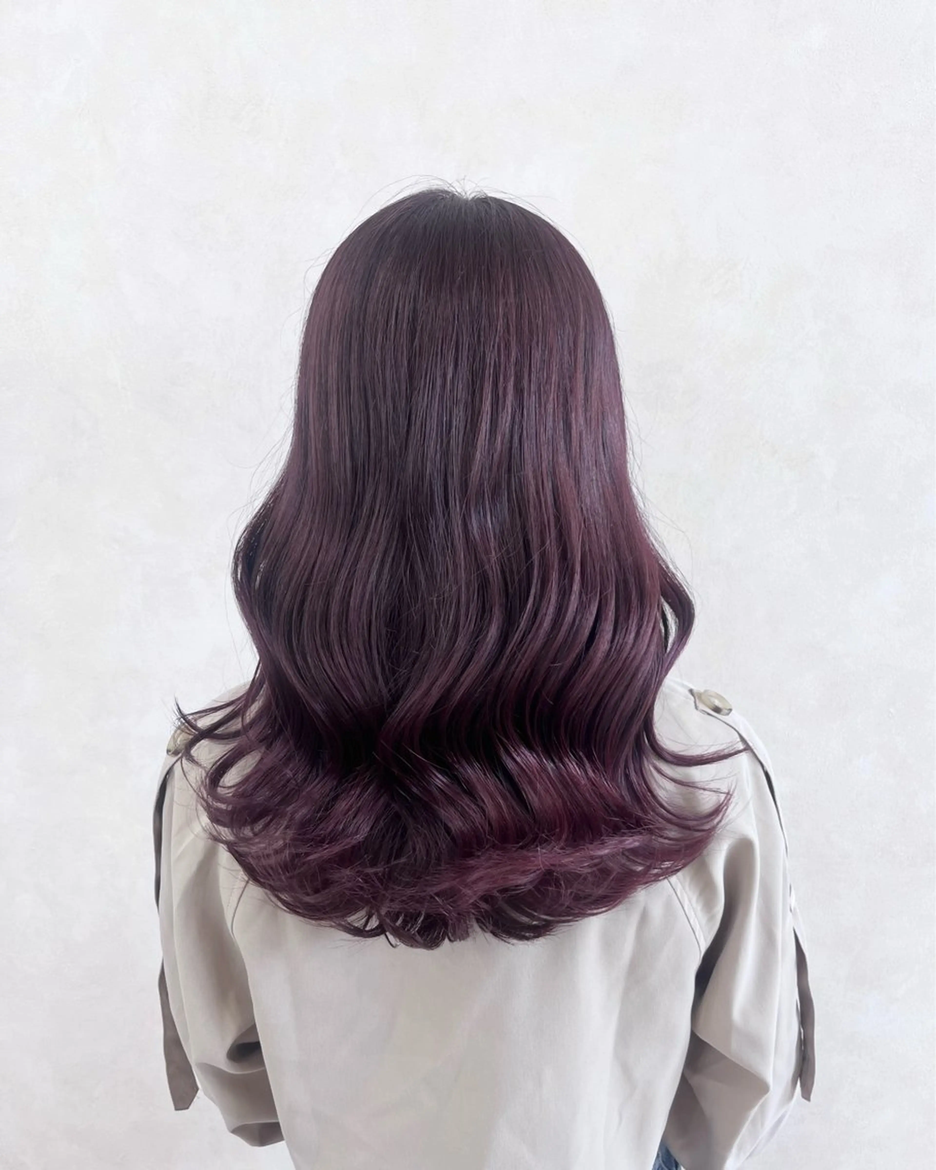 ロング ヘアカラー トリートメント ヘッドスパ 角田 満帆のヘアスタイル