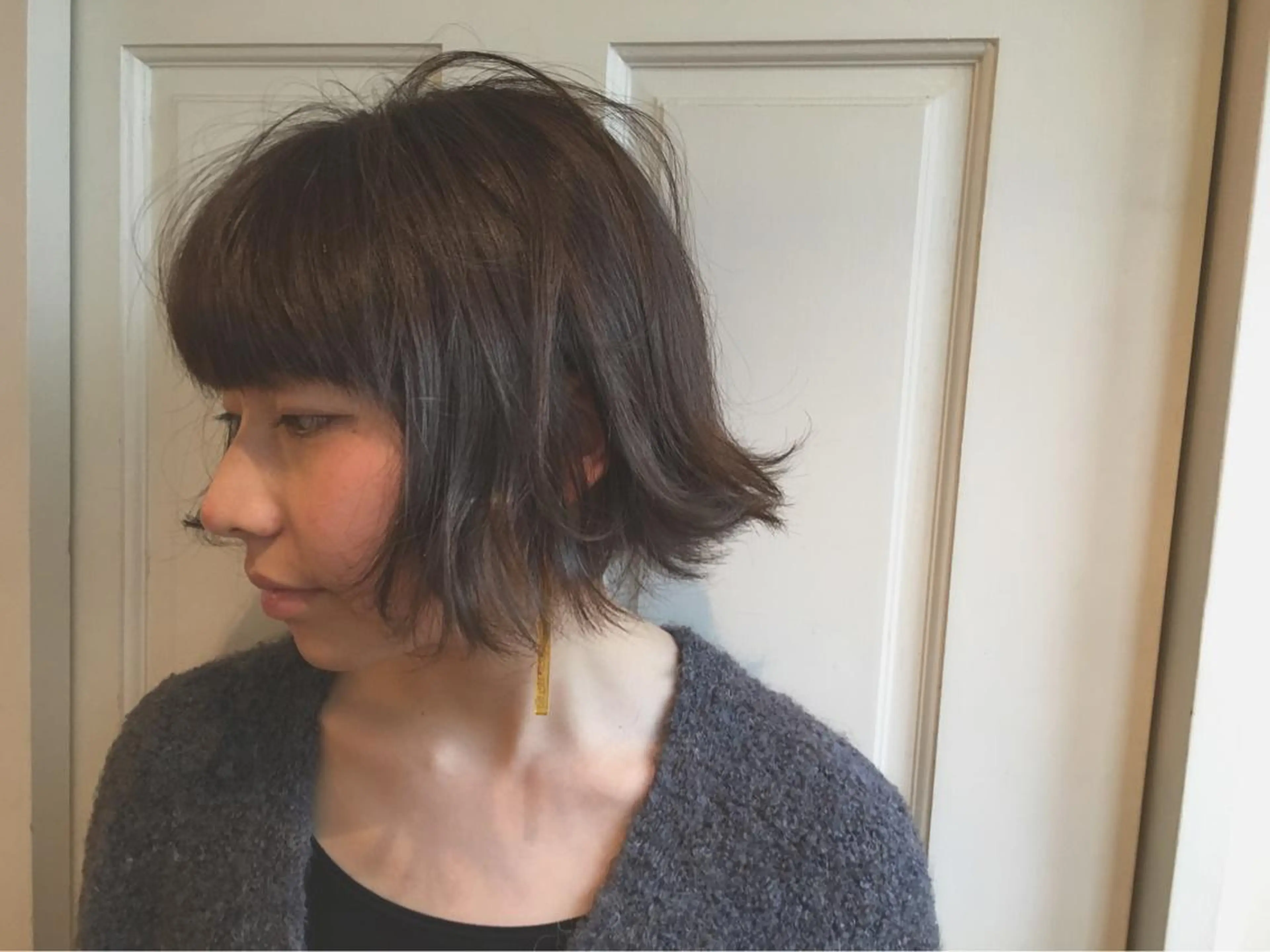 ショート アッシュ ショートヘア 🌸ハイトーン 新田　廉 🌸のヘアスタイル