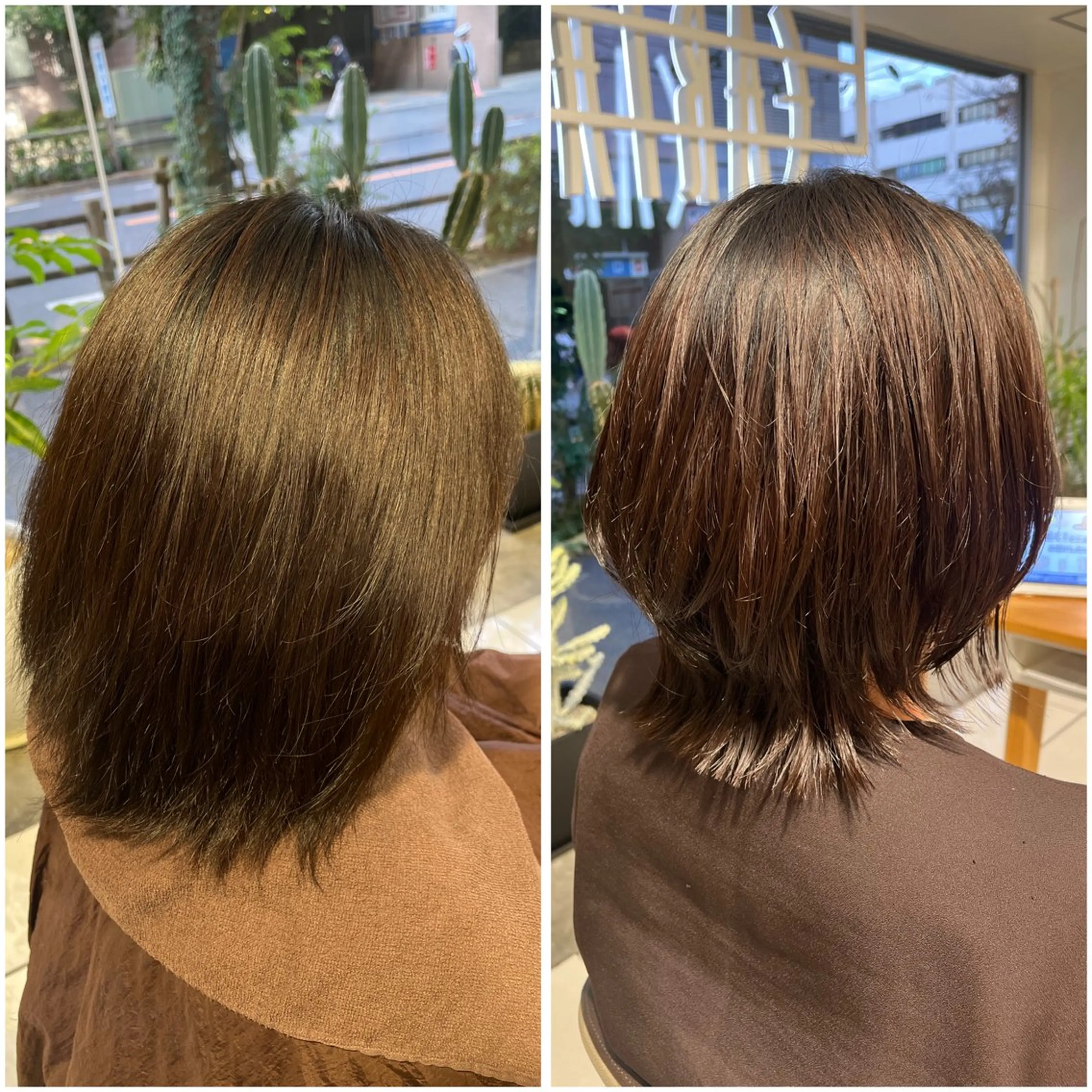 ショート カット 縮毛矯正/ハイトーン ❤︎❤︎YURINOのヘアスタイル