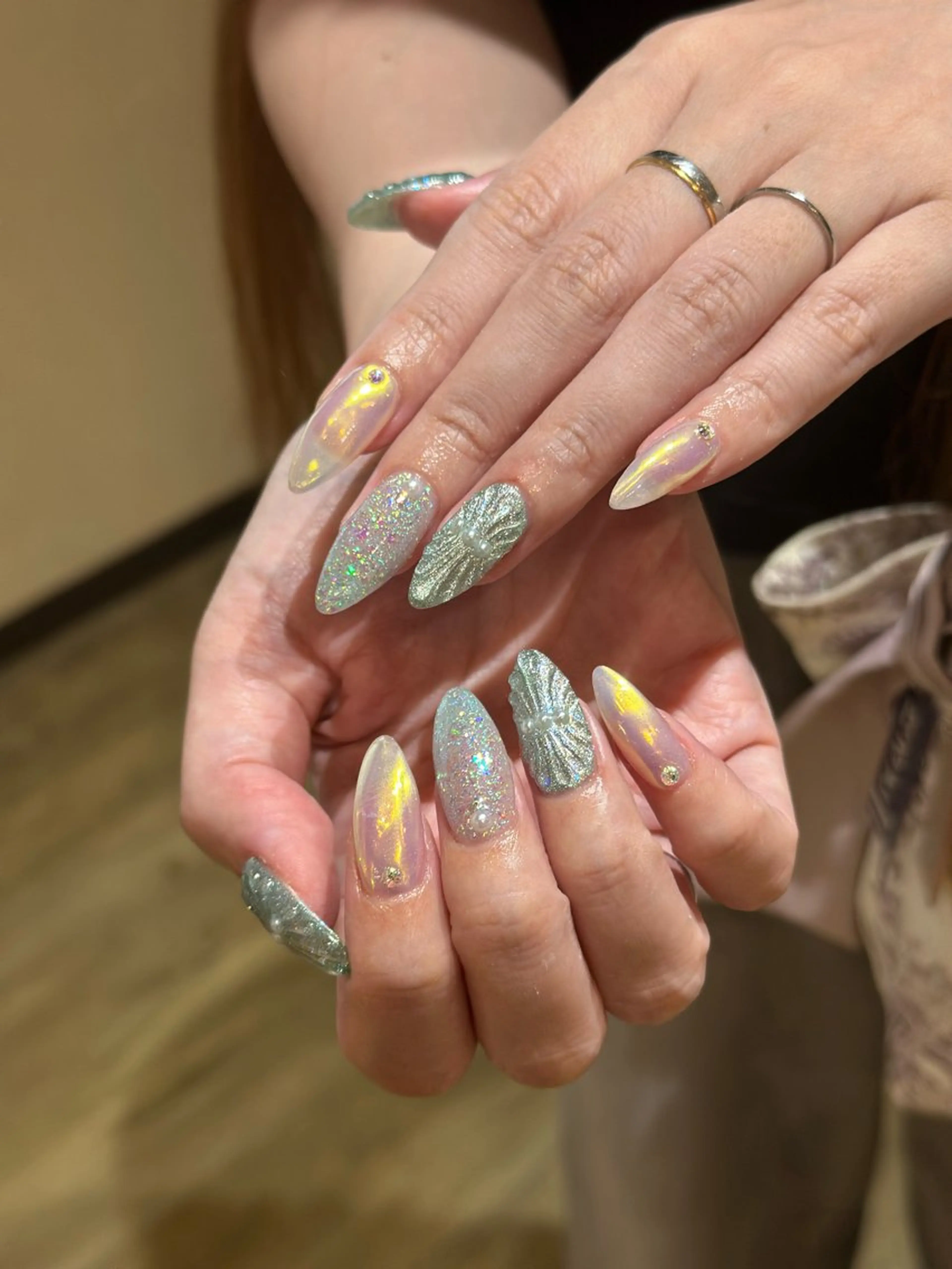 ネイル ハンドネイル 松永 稚奈のネイルデザイン