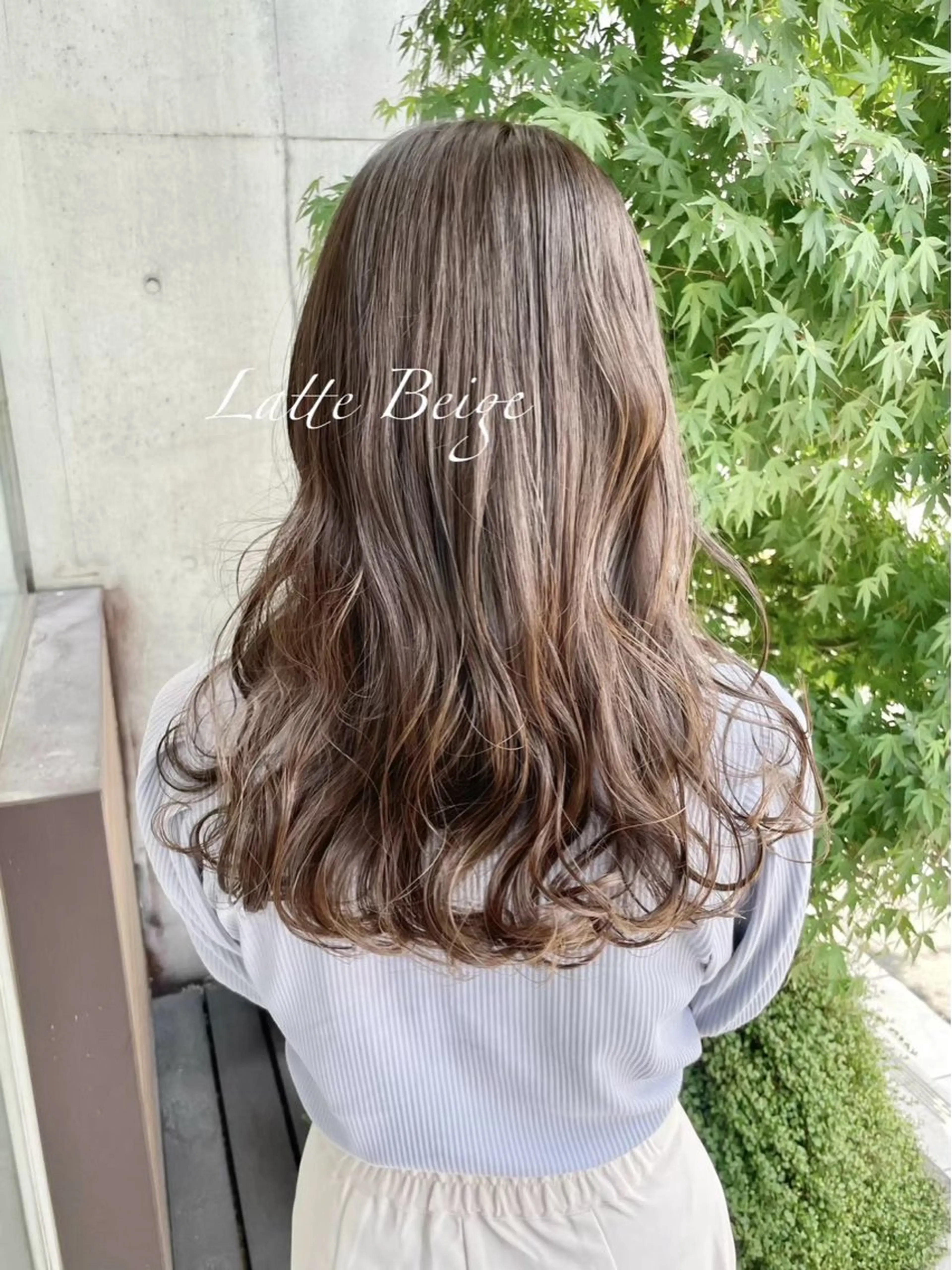 ロング カラー 羽鳥 愛叶のヘアスタイル