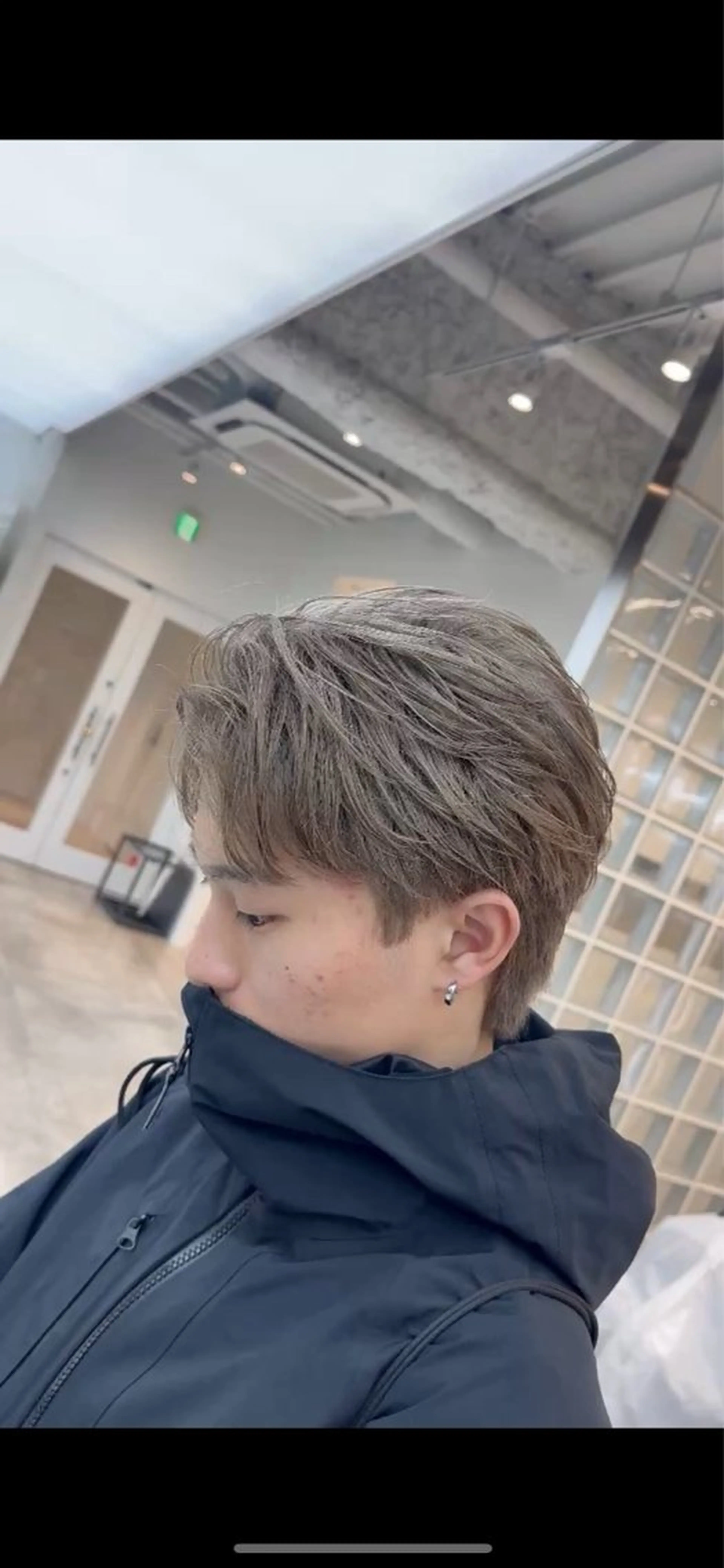 カラー メンズ 藤平海音/fifth PARKのヘアスタイル