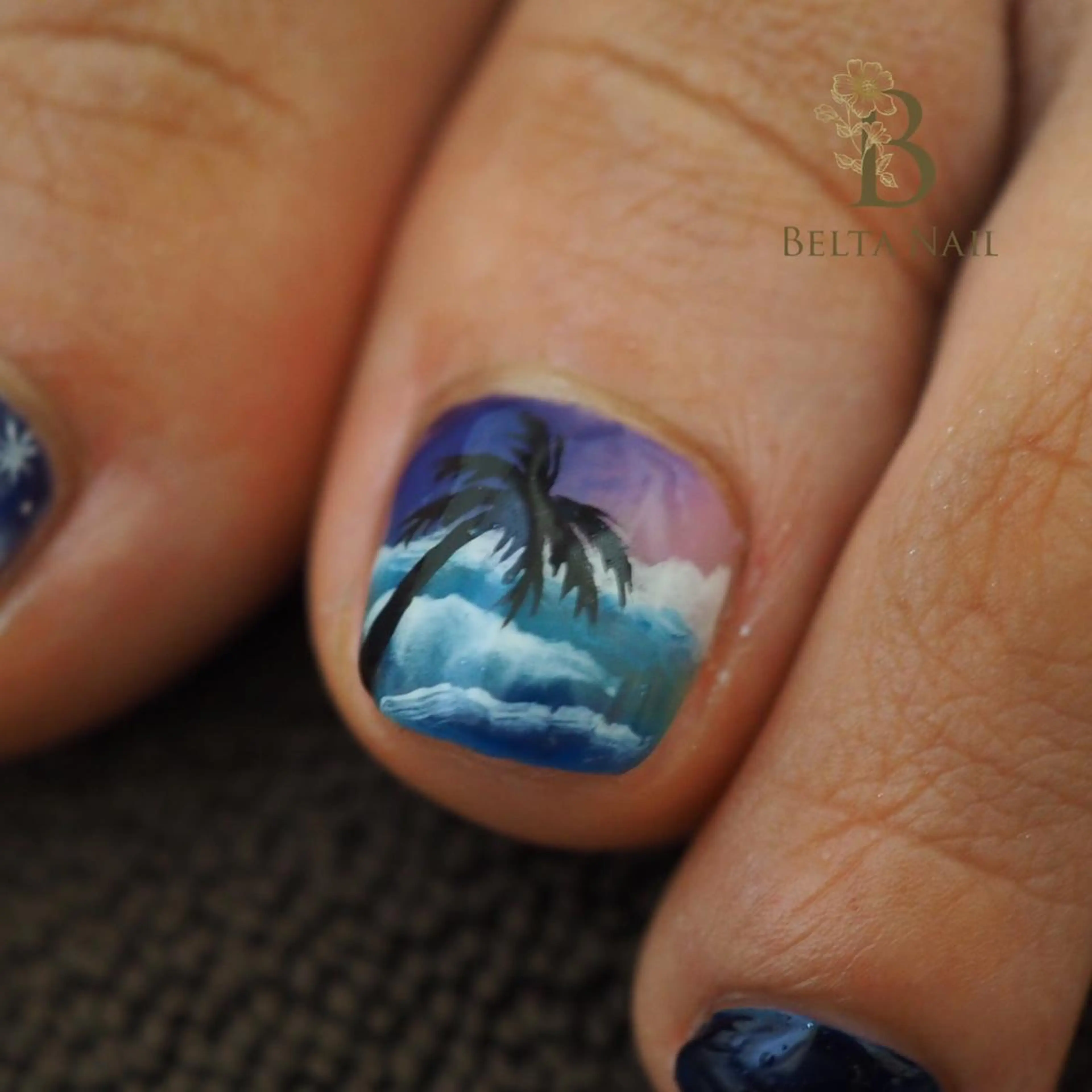 ネイル アートネイル フットネイル BELTA NAILのネイルデザイン