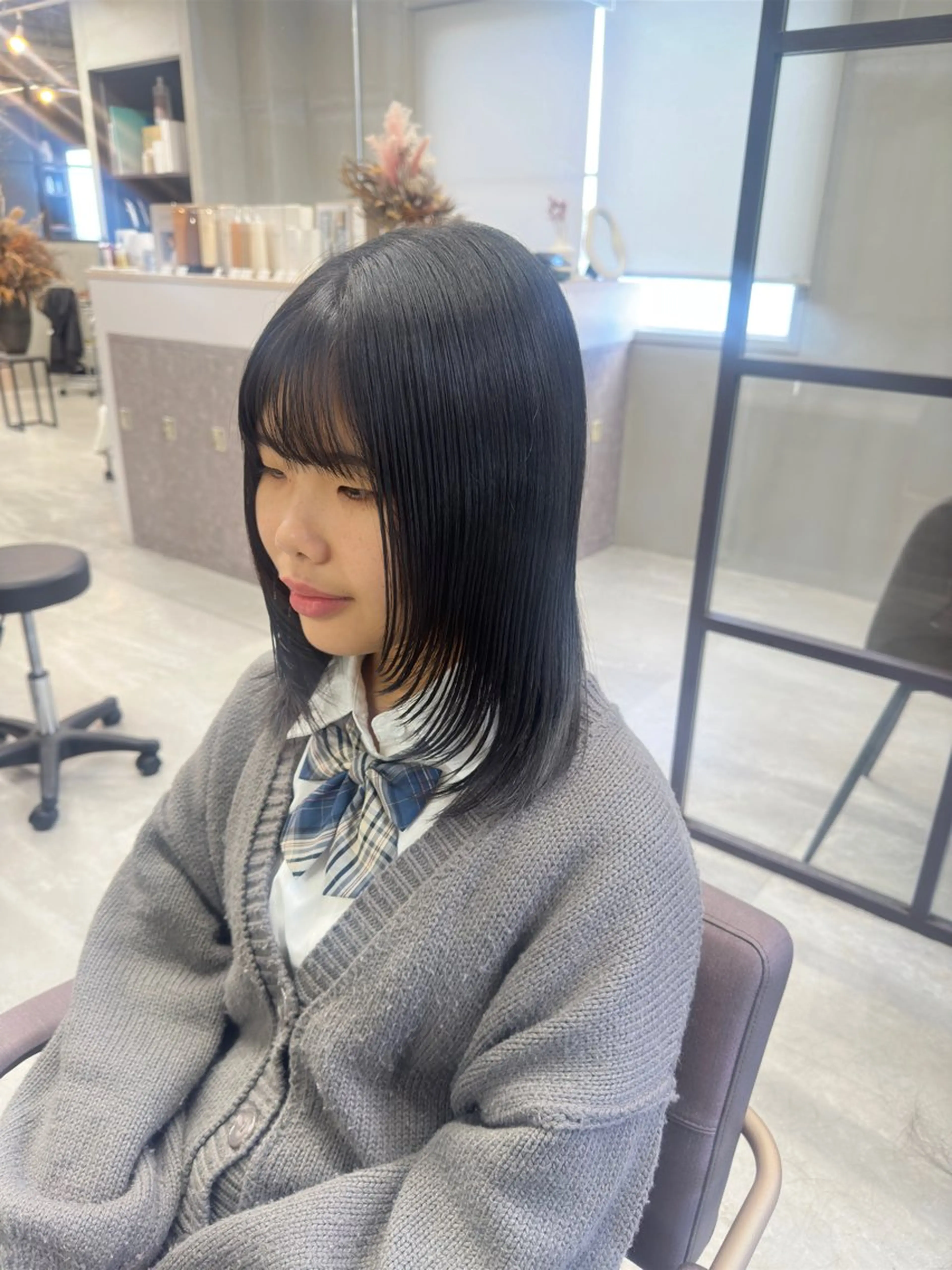 セミロング PINQ by angelica所属・kato mireiのヘアスタイル
