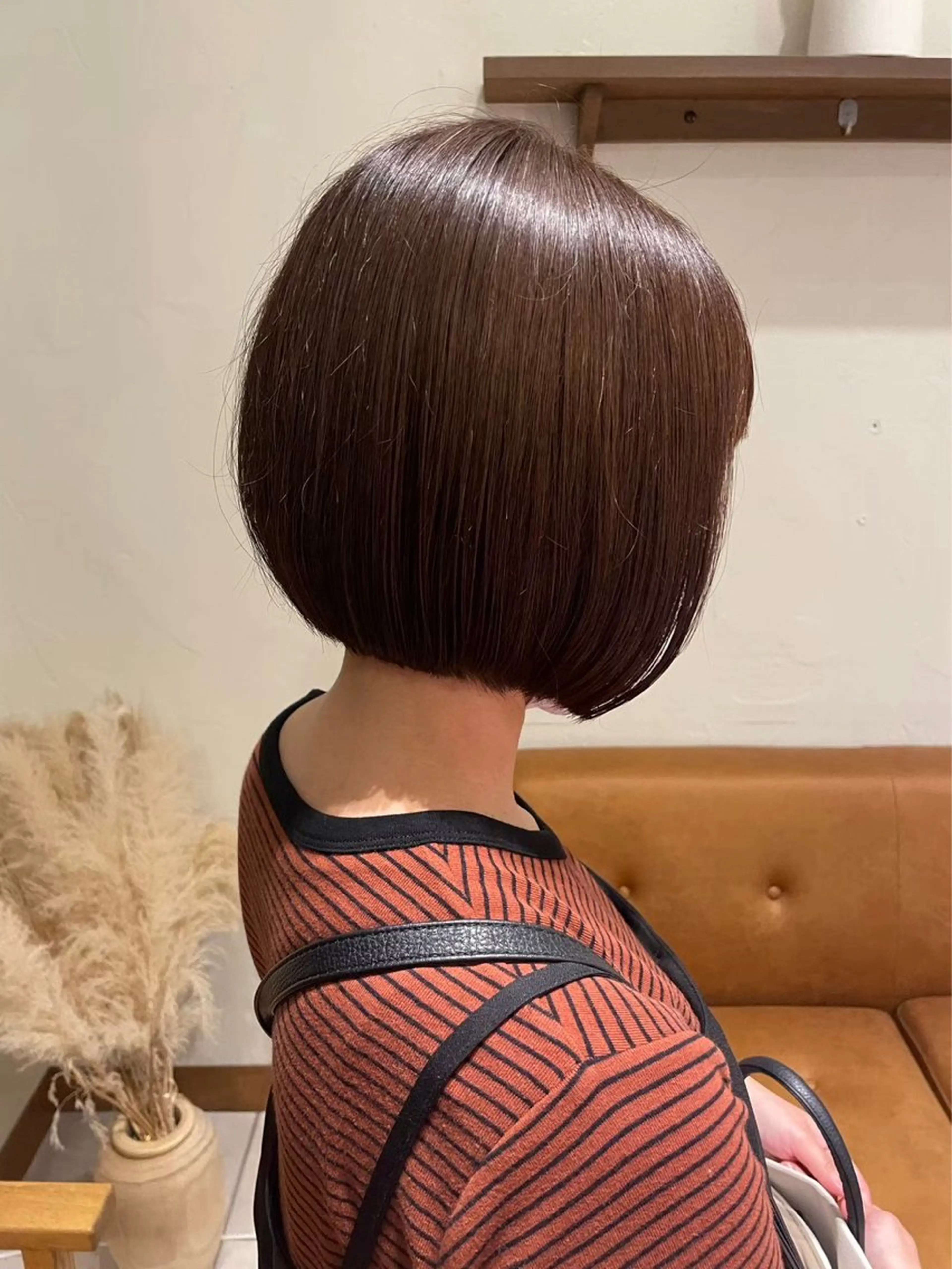 ショート カラー イルミナカラー ボブ ショートヘア アフェクション大曽根所属・横田 冴のヘアスタイル