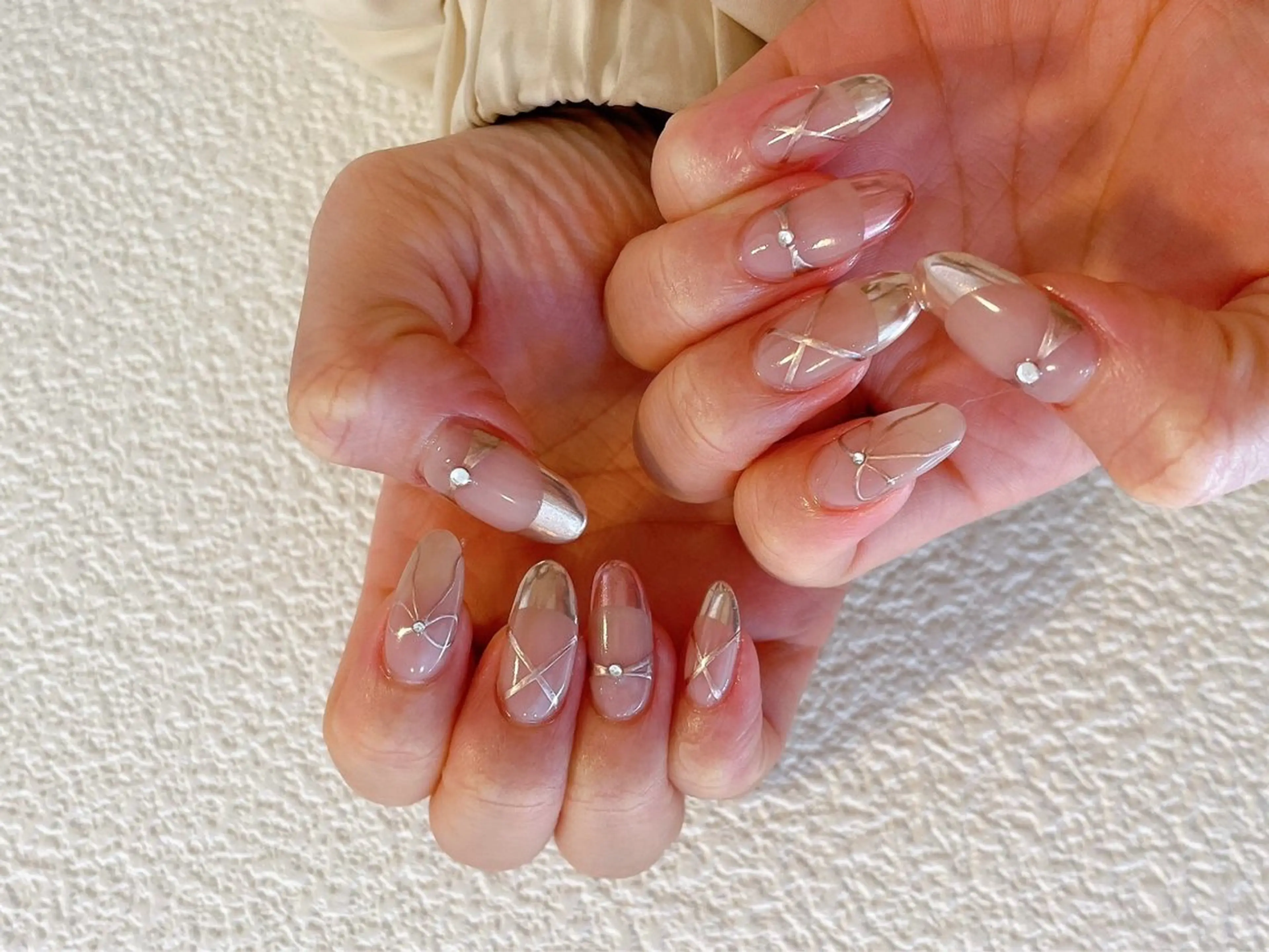 ネイル ジェルネイル 韓国ネイル メンズネイル パラジェル ブライダルネイル kiki nail たまプラーザのネイルデザイン