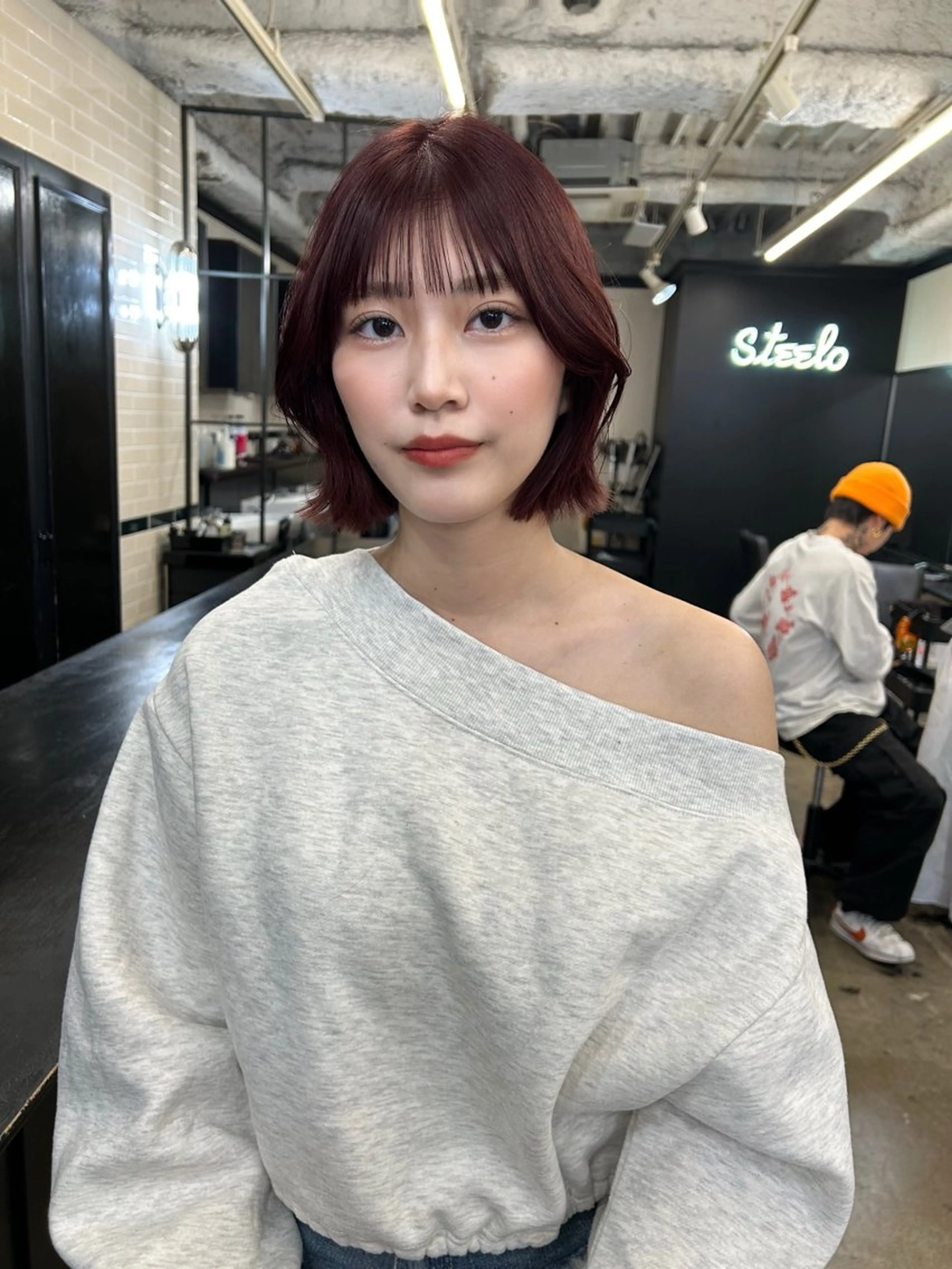 ショート カラー 地毛風艶カラー🌿 喜多夏海のヘアスタイル