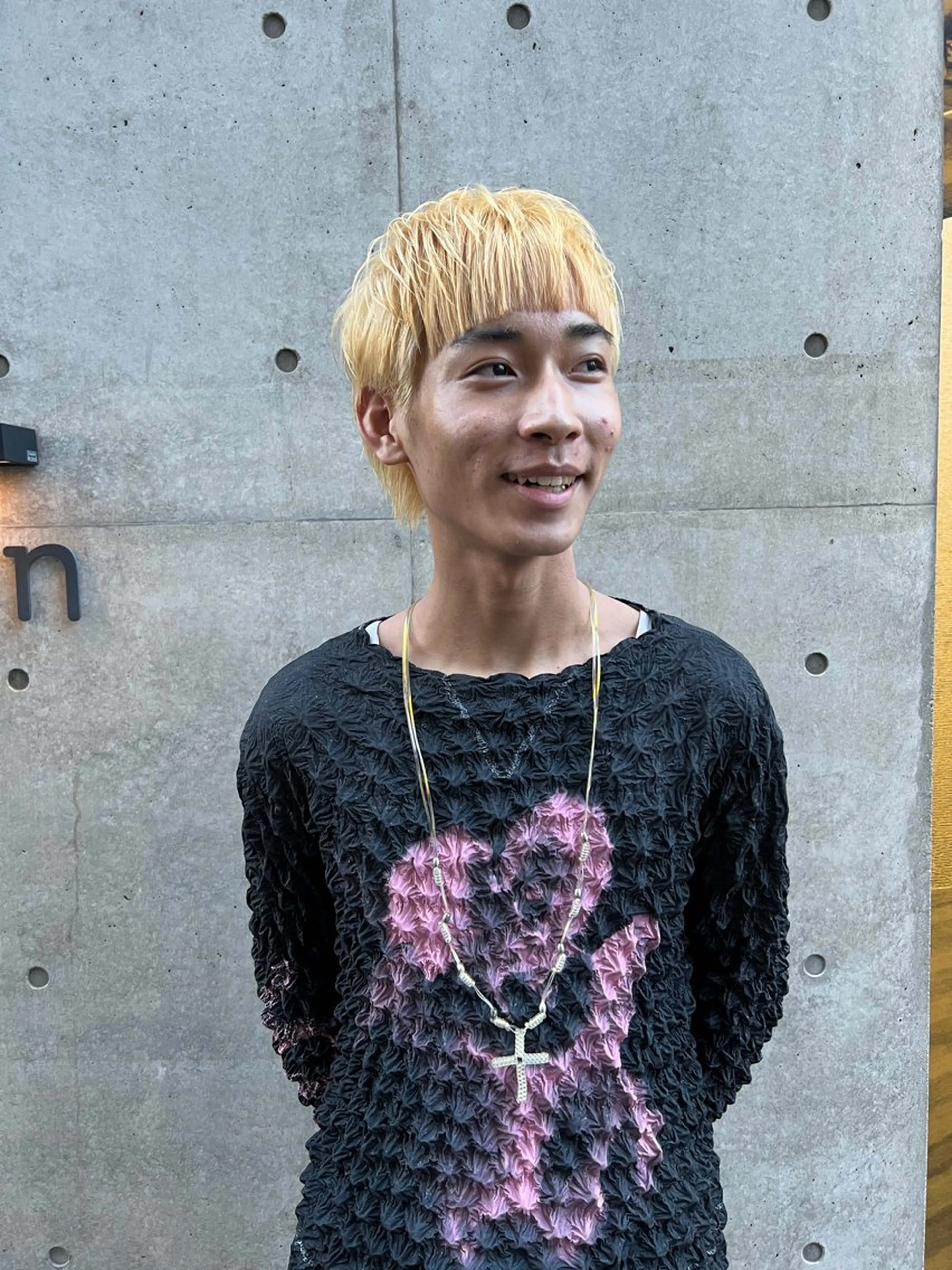 ショート カラー メンズ カット ヘアカラー 大阪メンズパーマ /スパイキー/らいのヘアスタイル