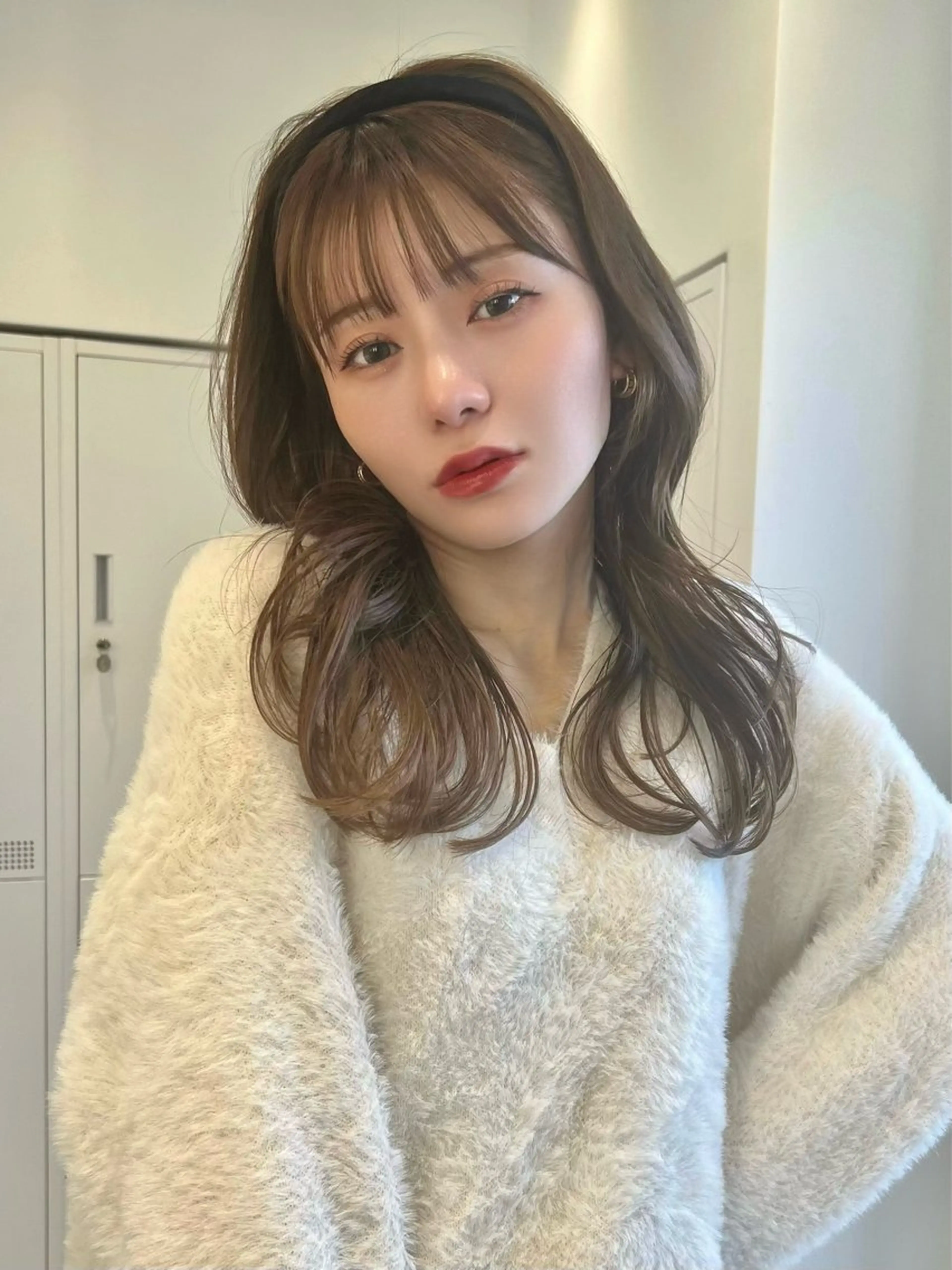 ✨日本初の質感再生✨韓国風似合わせカット＋髪質改善カラー＋4stepトリートメントの写真