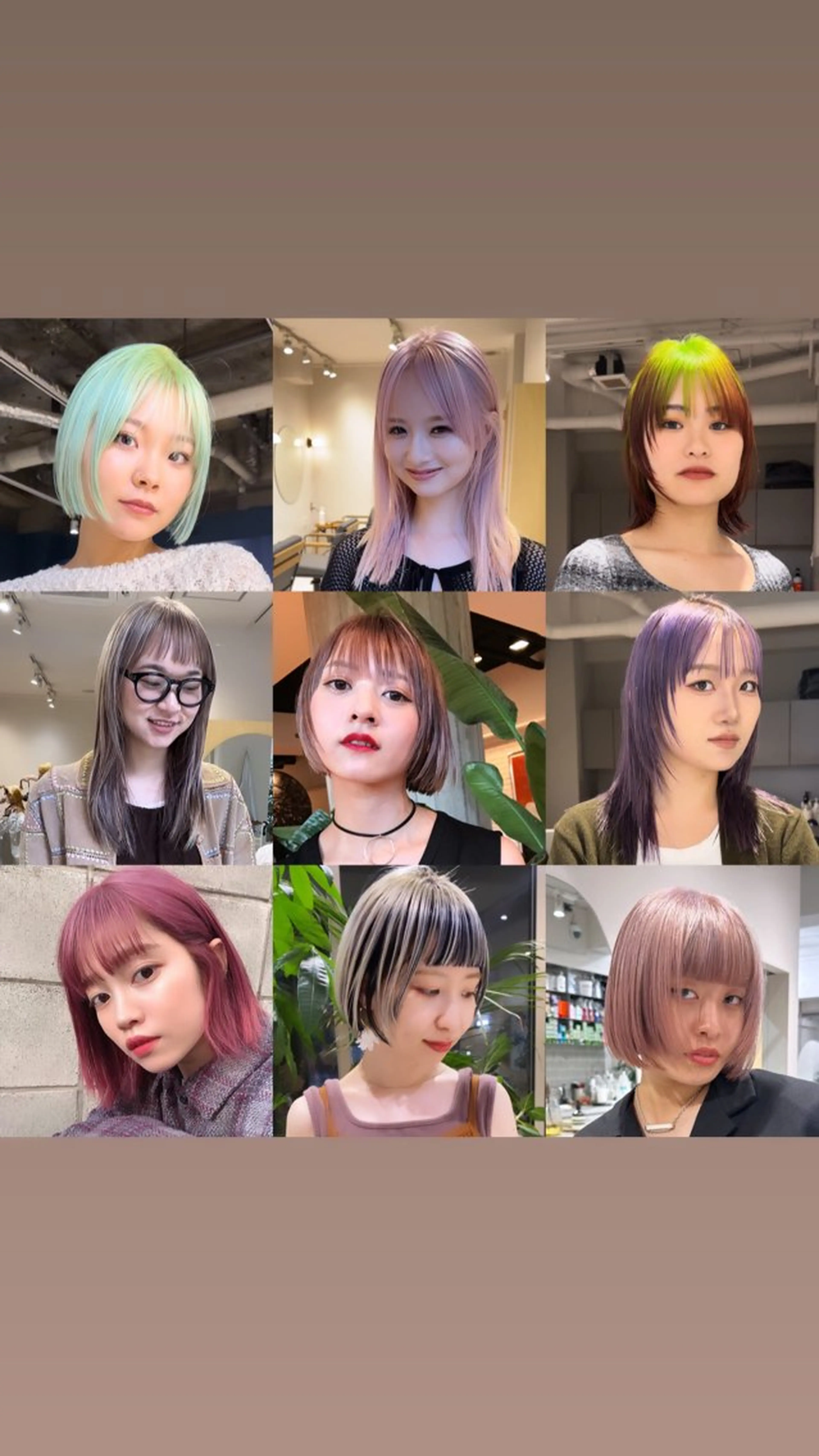 2回目来店者限定🌈前髪カット＋カラーorカラー+トリートメントの写真