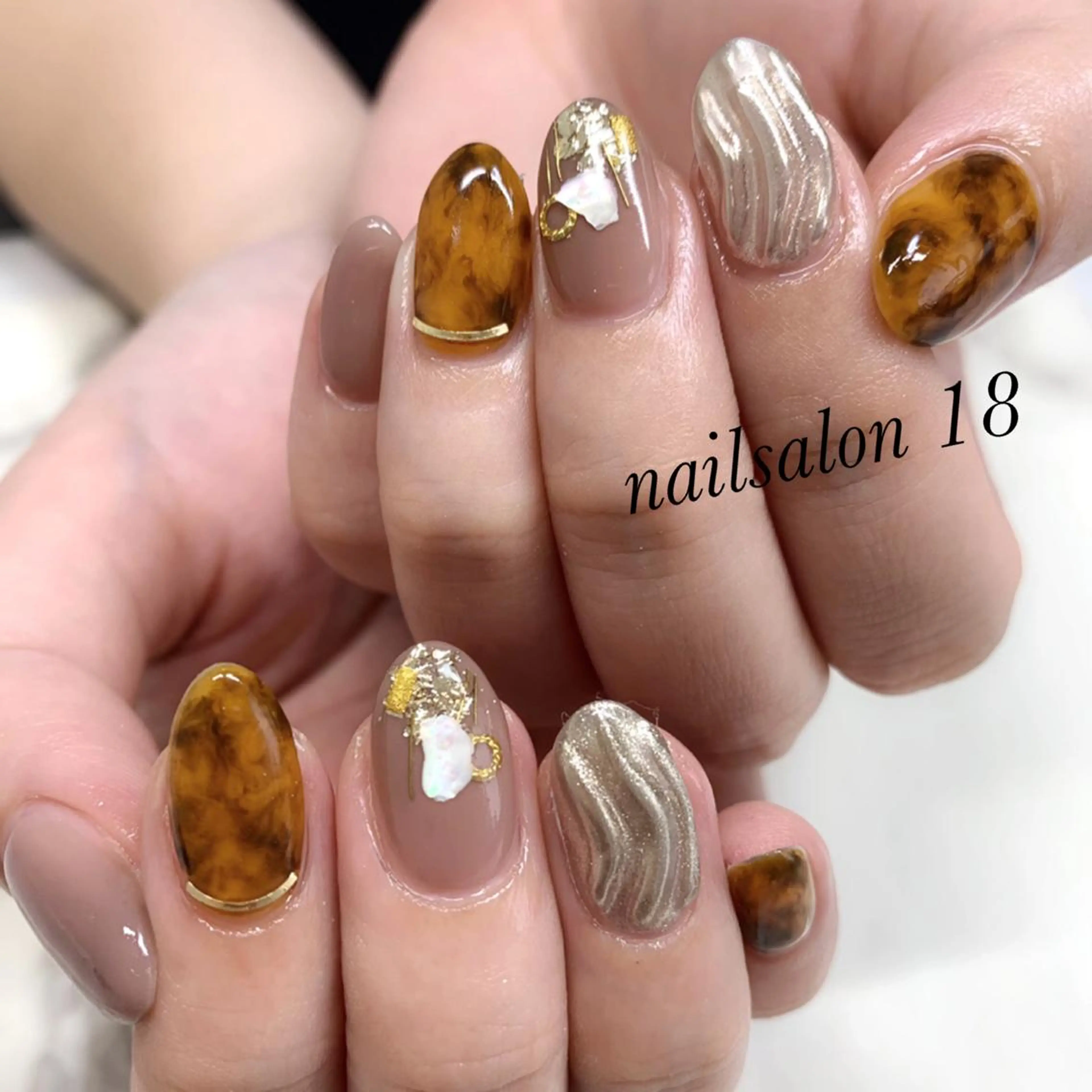メンズ ネイル ハンドネイル nail salon 18.のネイルデザイン
