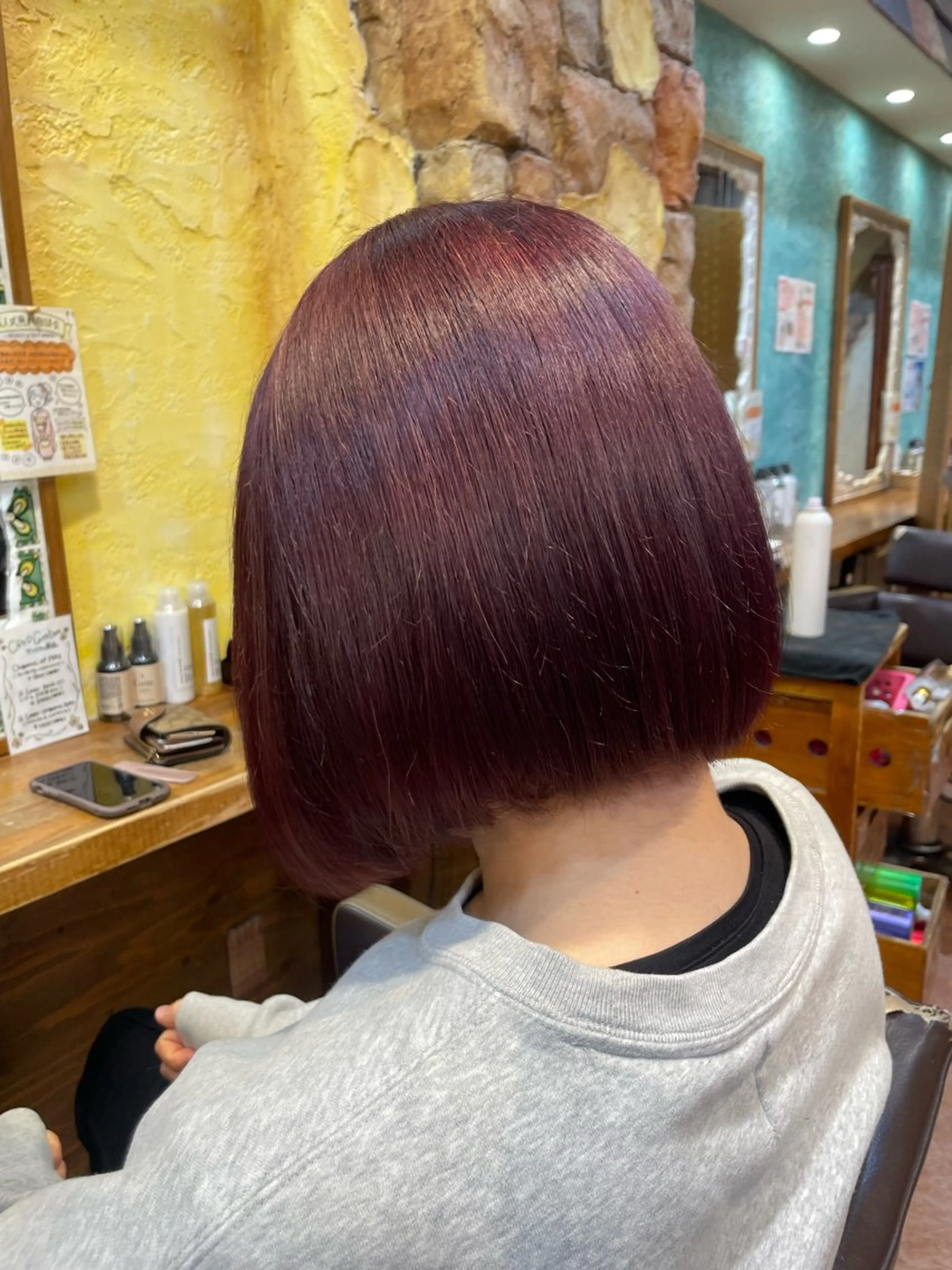 ワンカラー＋3stepトリートメントの写真