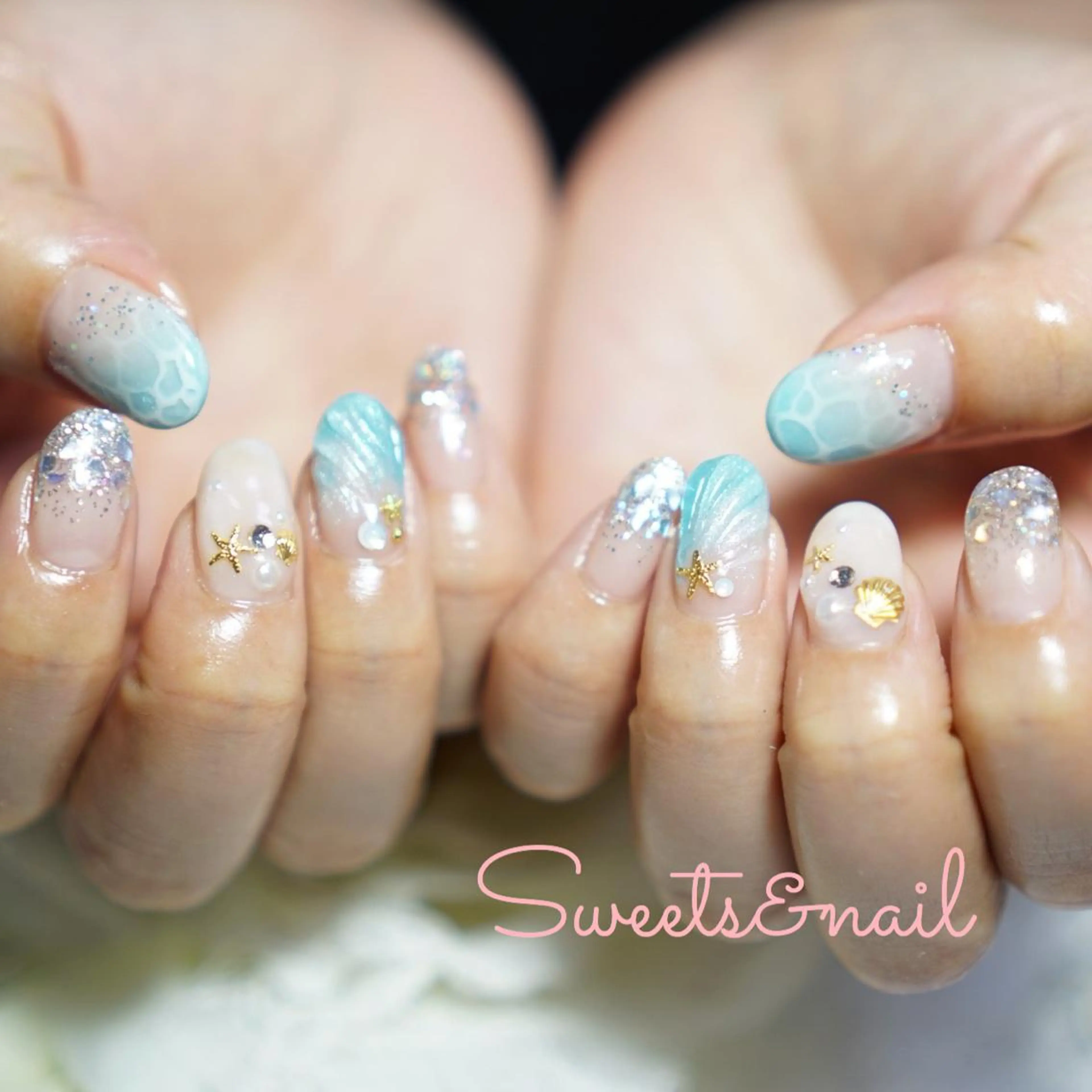 ネイル 夏ネイル Sweets& nail みなこのネイルデザイン