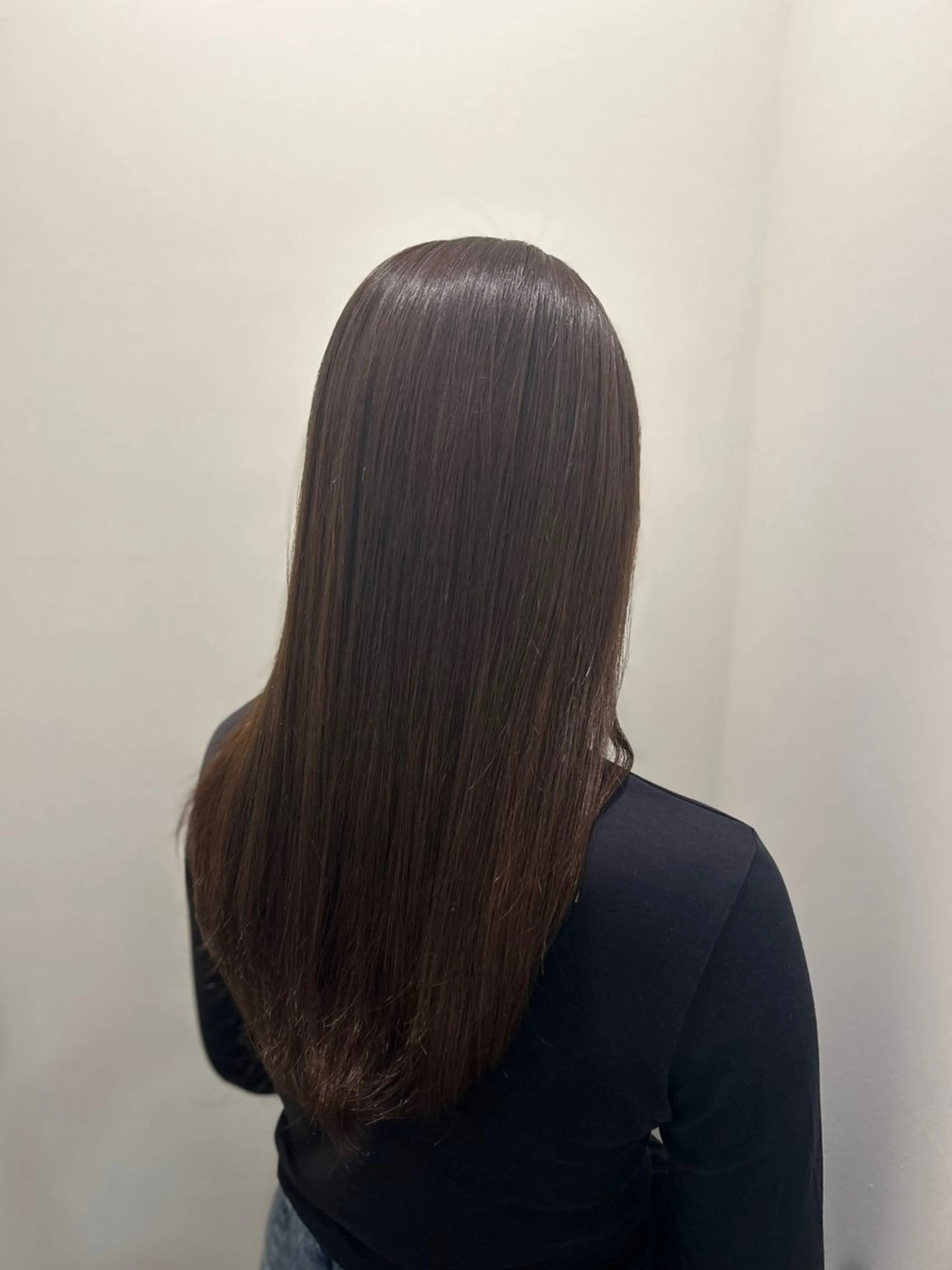 ロング カラー かとう はるかのヘアスタイル