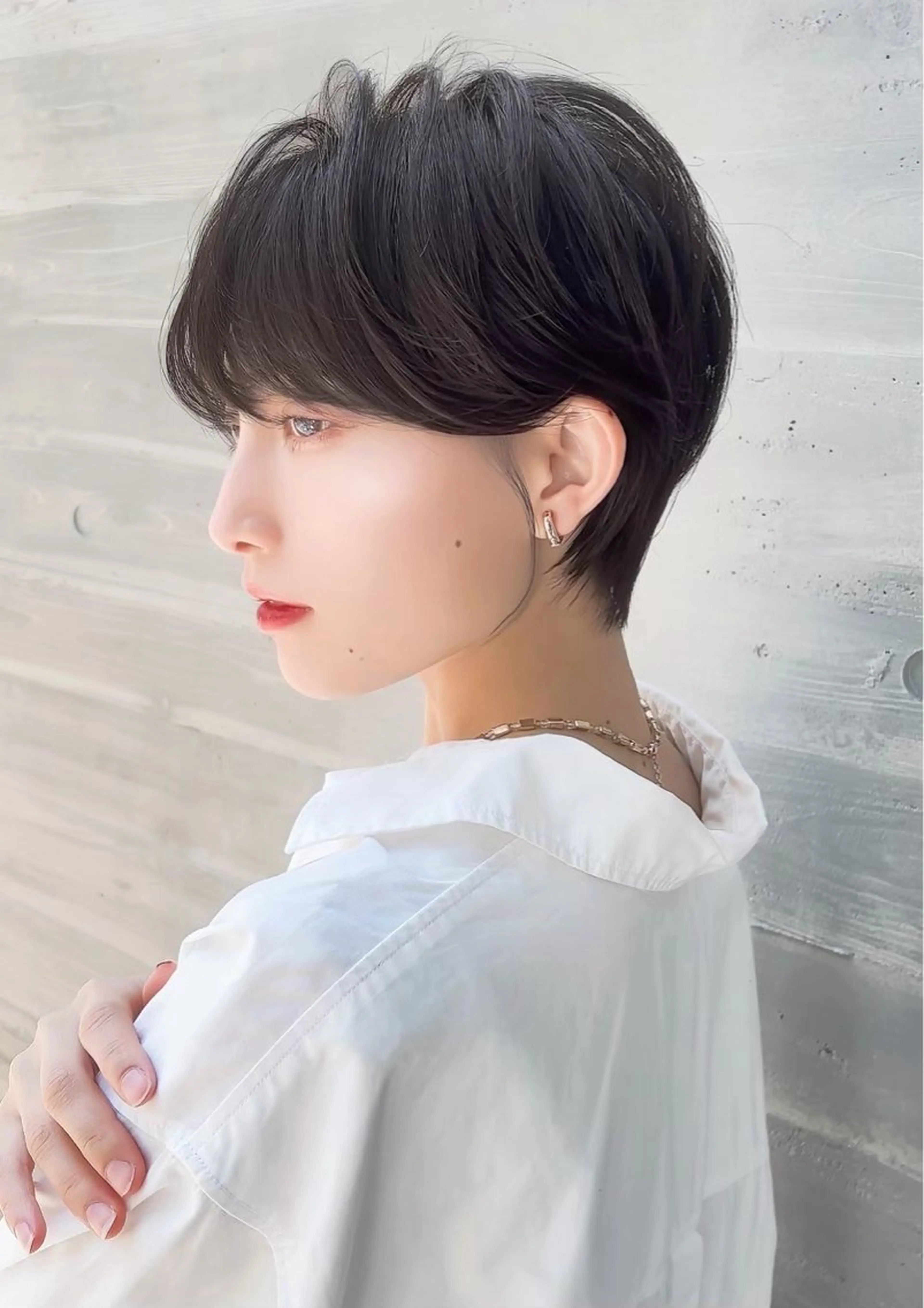 ショート カラー 透明感カラー カット ヘアカラー トリートメント 美髪矯正🫧/ 吉田こうすけのヘアスタイル