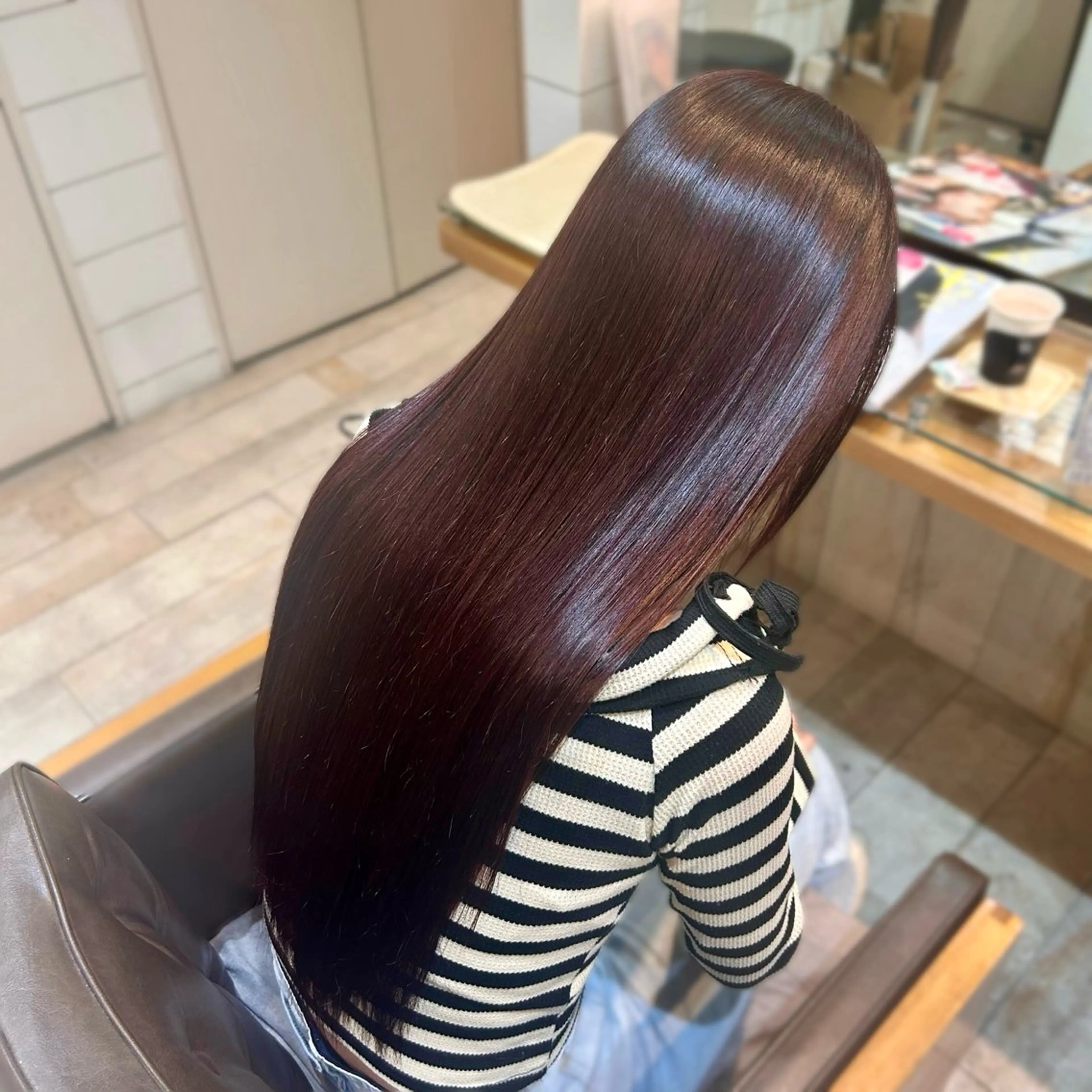 ロング ヘアカラー トリートメント 渋谷/ Rionのヘアスタイル