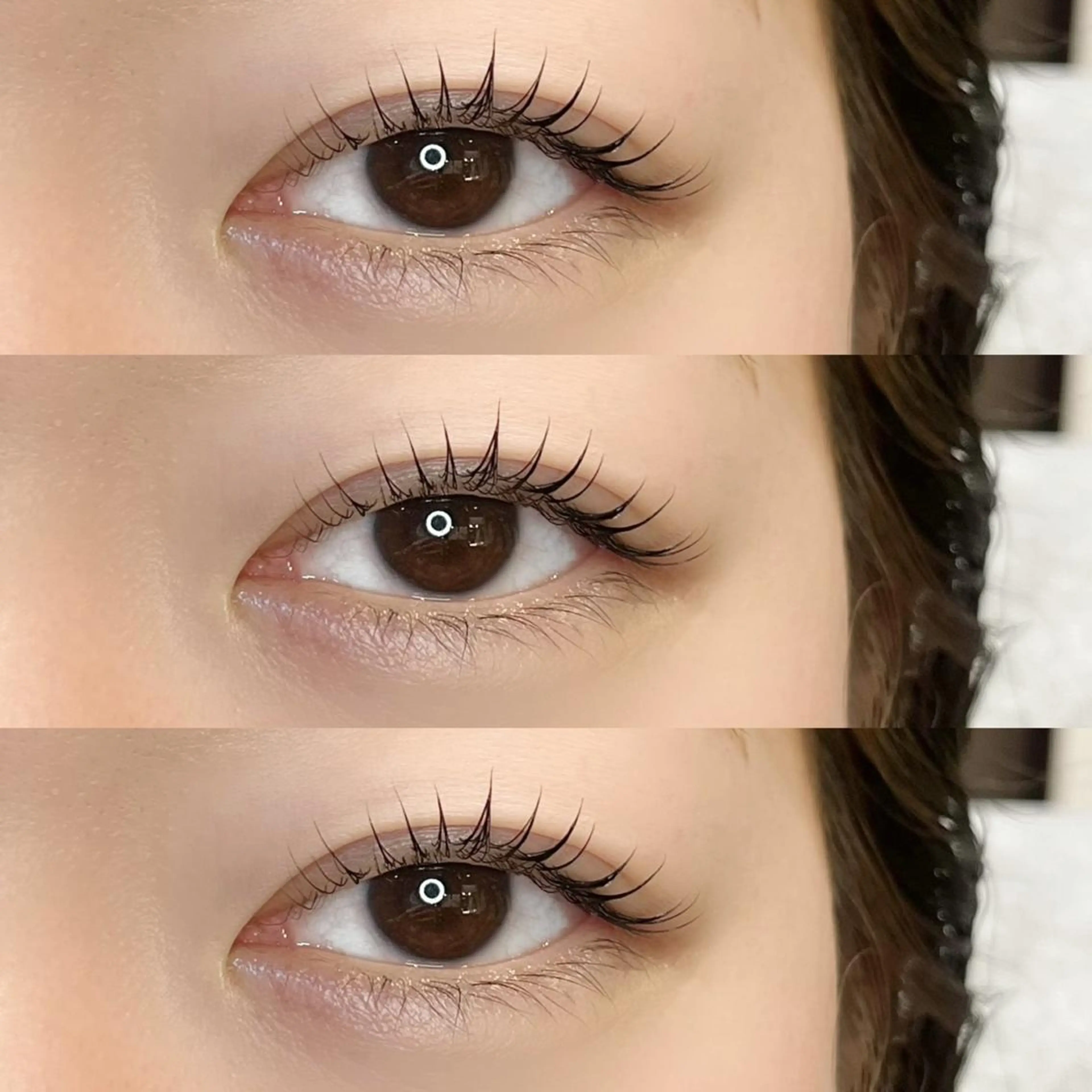 マツエク・マツパ ナチュラル ︎︎ 海苔みのマツエク・マツパデザイン