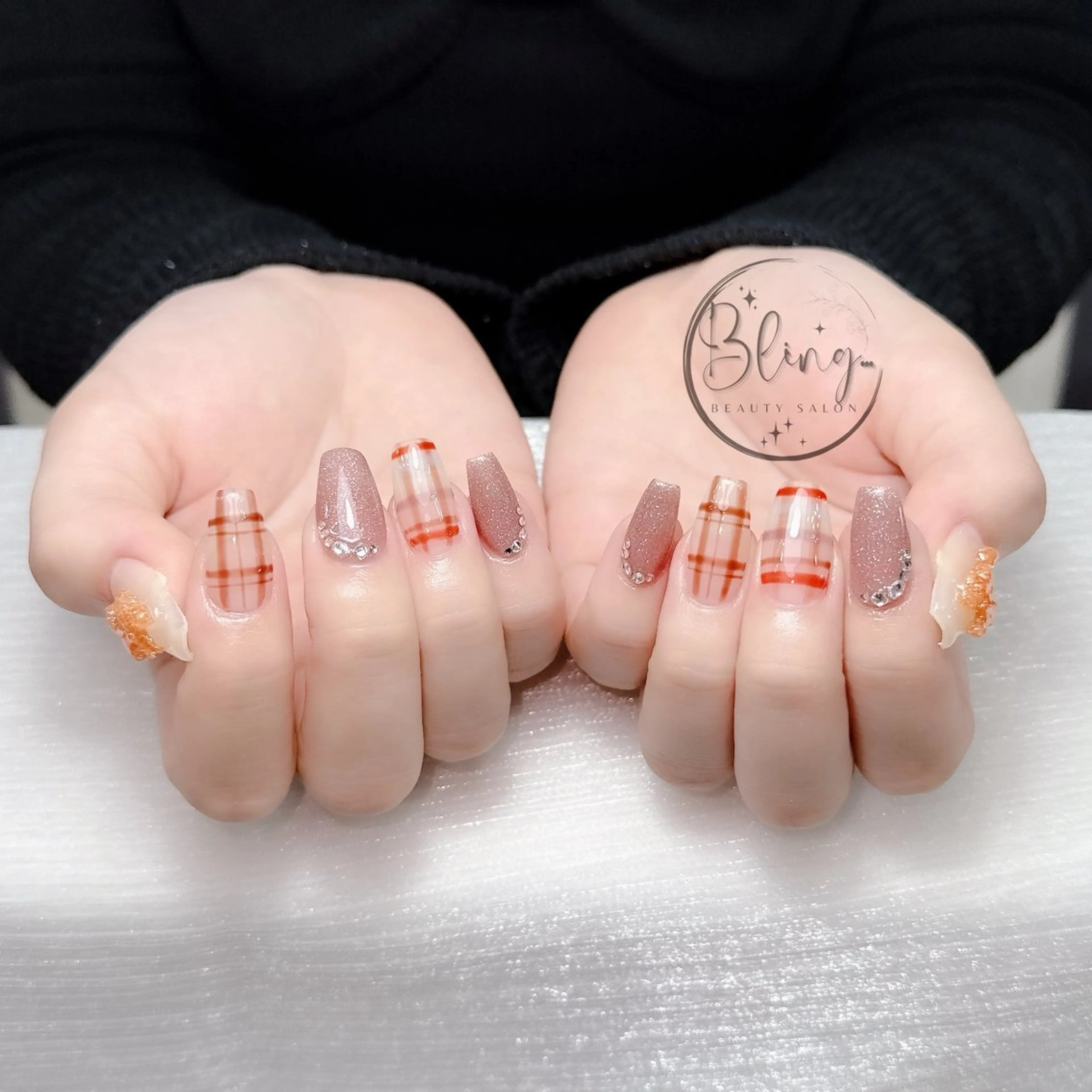 【自爪】アートやり放題・パーツつけ放題　¥9980→¥9280の写真