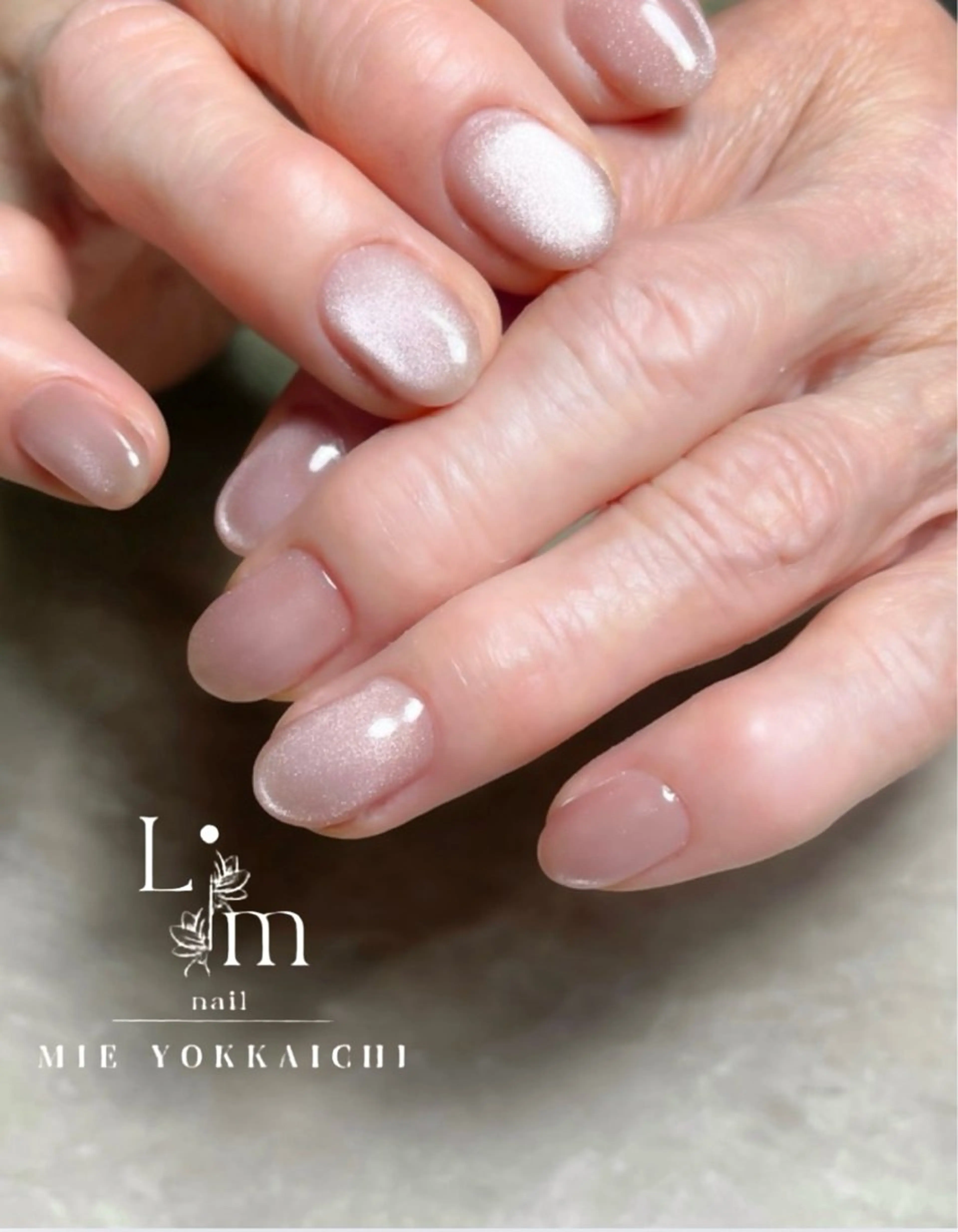 ネイル マグネットネイル オフィスネイル Li.m nail リム ネイルのネイルデザイン