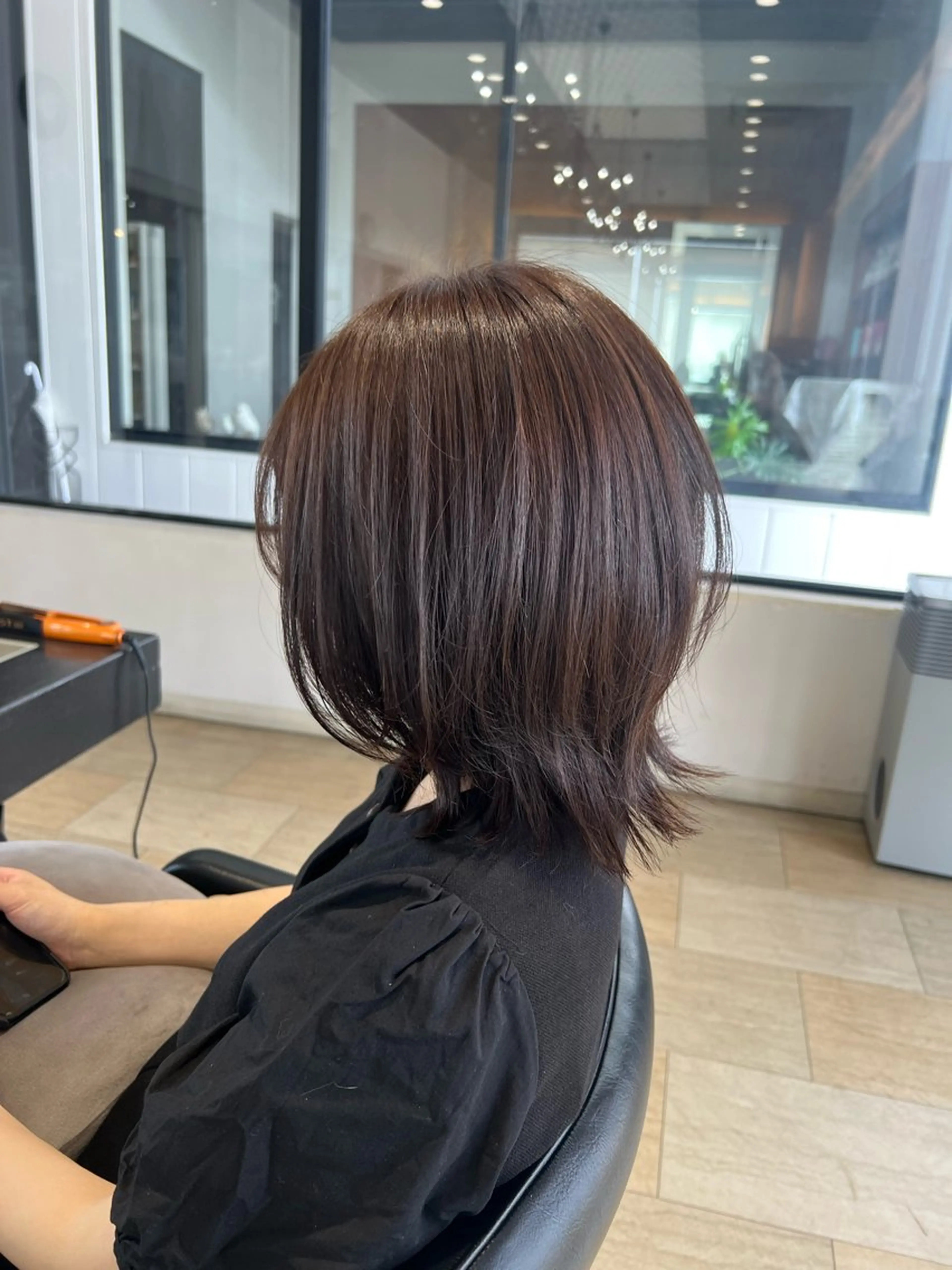 ミディアム トリートメント 時﨑 実子/透明感カラーのヘアスタイル