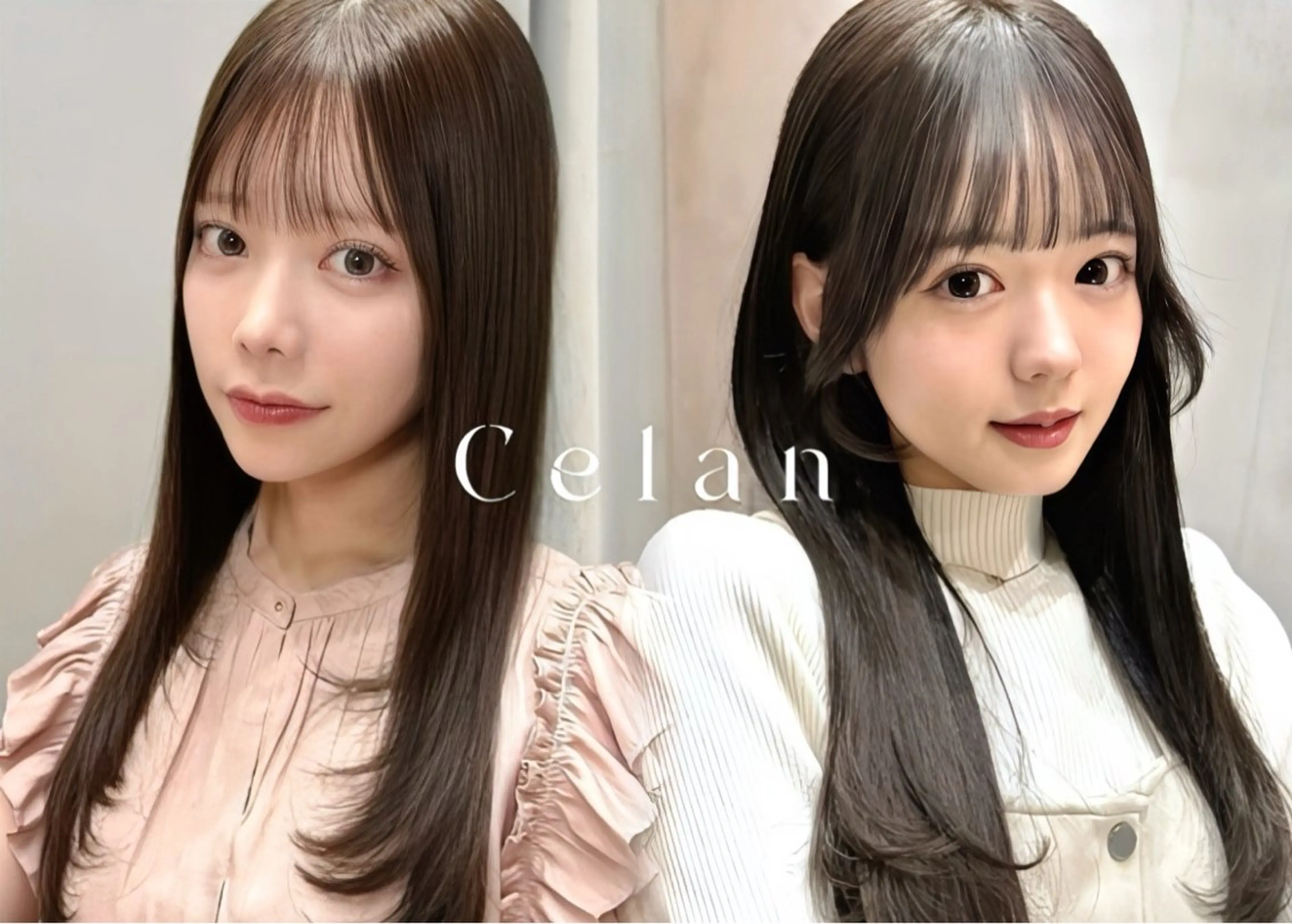 ロング カラー Celan 表参道所属・ゆうさ/髪質改善/ 縮毛矯正/ショートのヘアスタイル
